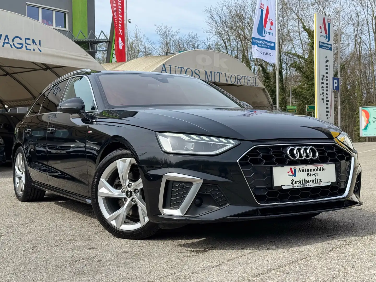 Audi A4 Avant 35 TDI S-line S-tronic+Head-Up-Display+Navi Schwarz - 1