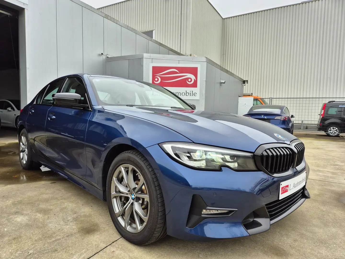 BMW 330 eA 296cv !! SPORT LINE // PHEV HYBRIDE // 2021 !! Bleu - 2