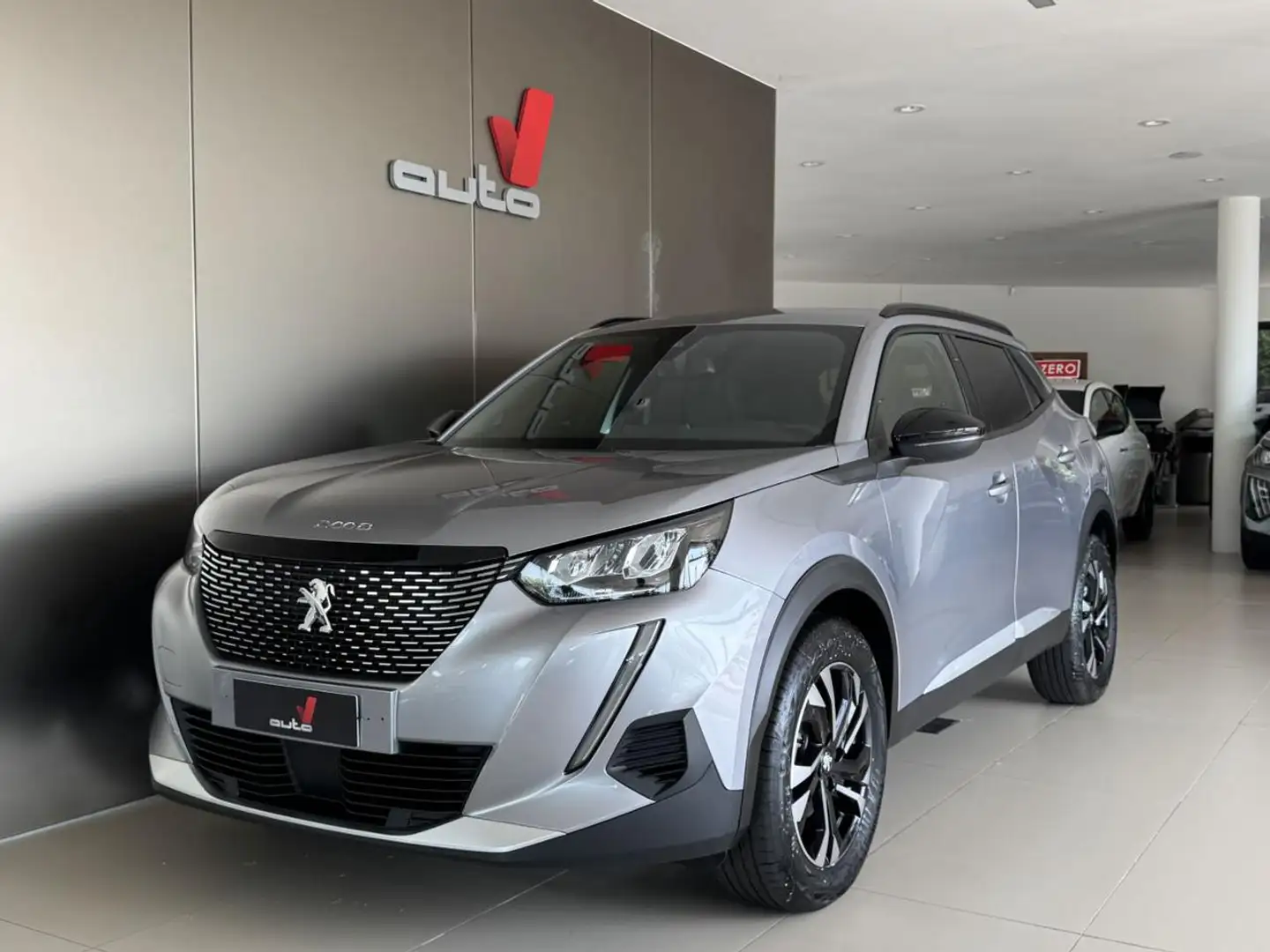 Peugeot 2008 PureTech 100 S&S Allure +SENS +TELE +NAVI Grigio - 2