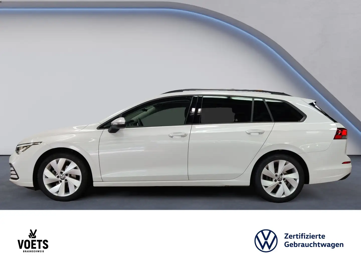 Volkswagen Golf VIII Variant Life 1.5 TSI LED+HuD+RearView Wit - 2