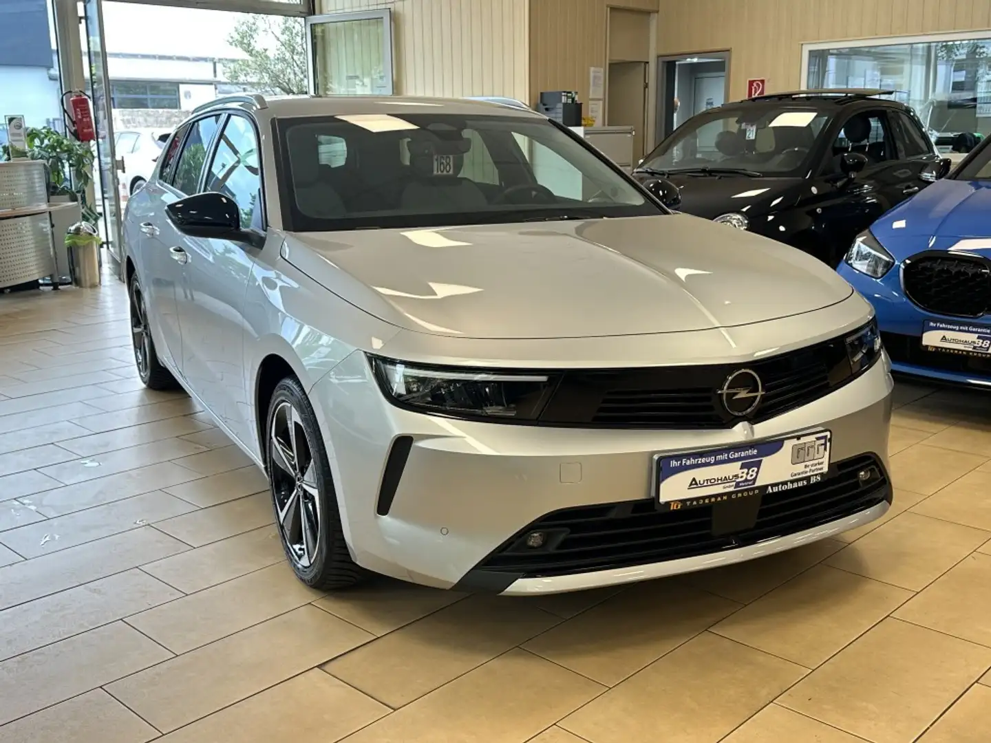 Opel Astra Elegance*AHK*360Cam*SHZ*LED*dig.Cockpit Silber - 2