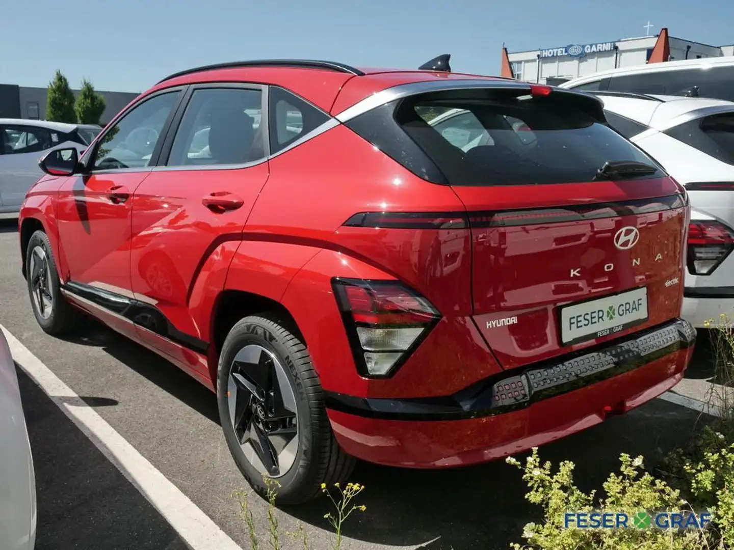 Hyundai KONA SELECT NAVI KAMERA LED KLIMA USB CARPLAY Rot - 2
