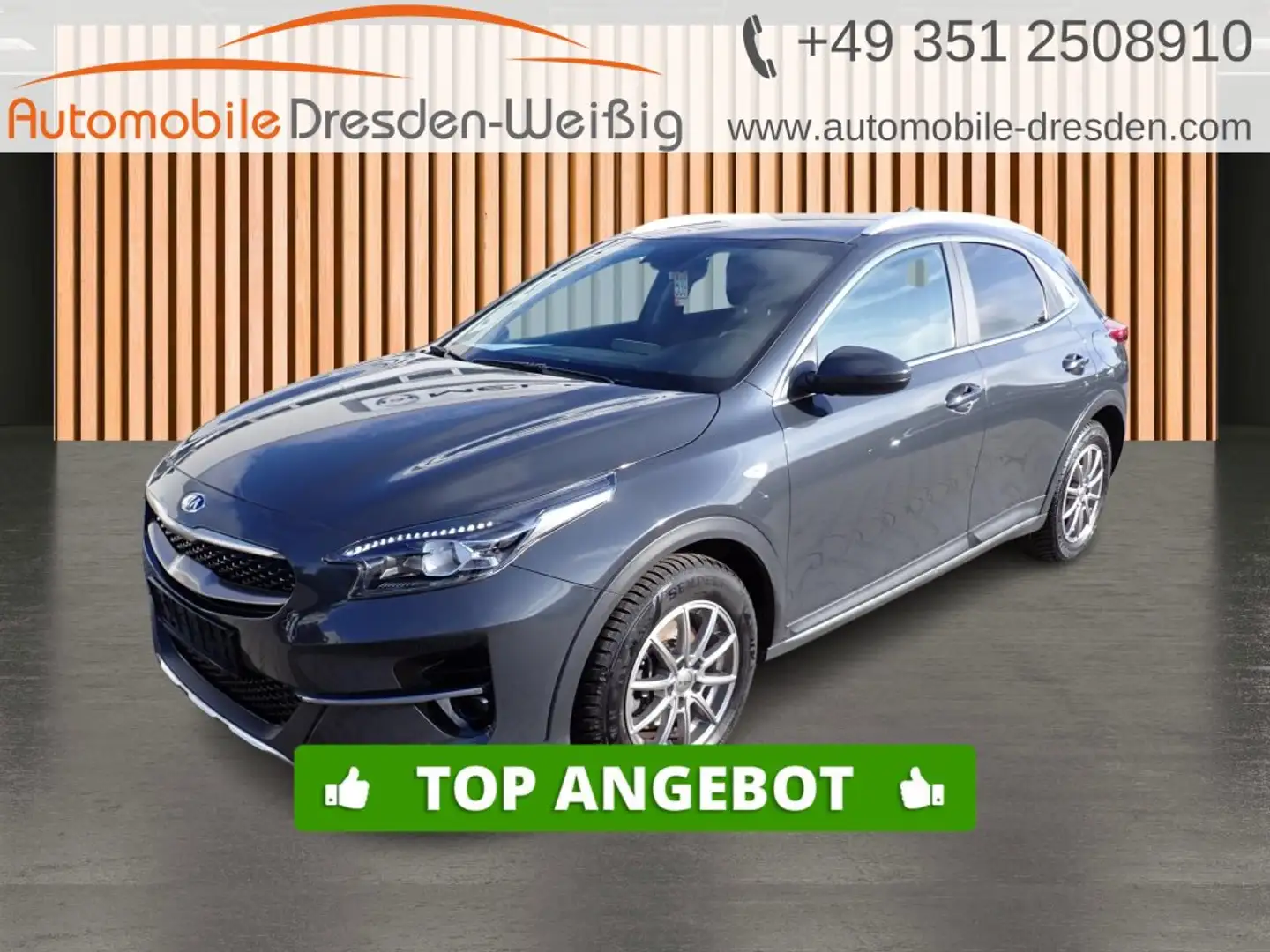 Kia XCeed 1.5 T-GDI Silber*Navi*Kamera*Tempomat* Сірий - 1