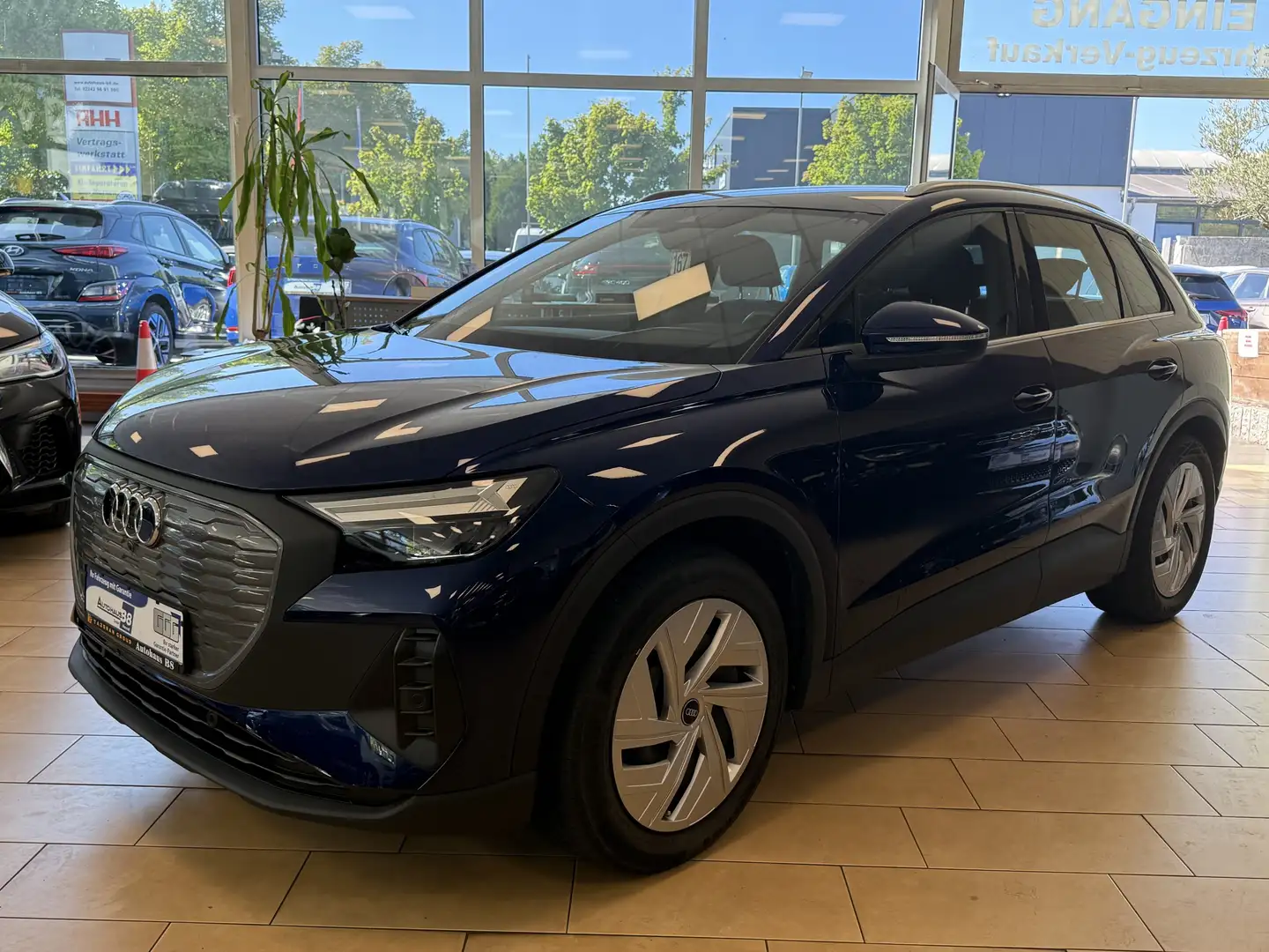 Audi Q4 e-tron 40*ACC*ST-heiz*CAM*HUD*SHZ*WMP*82kWh Bleu - 1