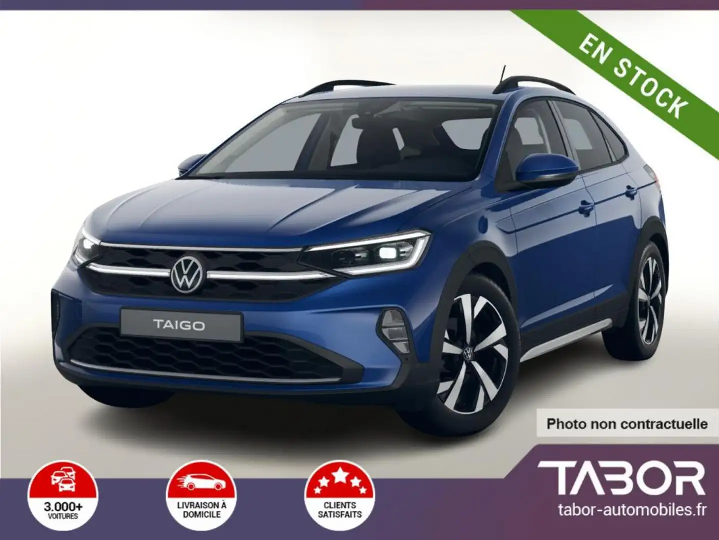 Volkswagen Taigo 1.0 TSI 116 DSG Matrix R2D Bleu - 1