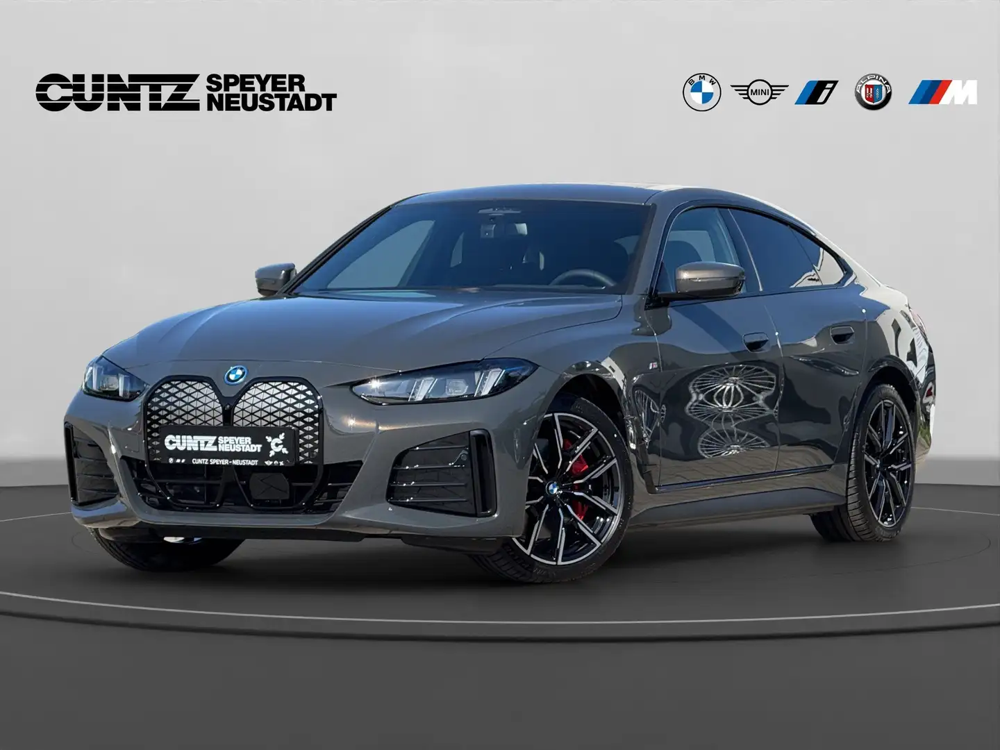 BMW i4 eDrive40 Gran Coupé M Sportpaket Pro * Innovation Grau - 2