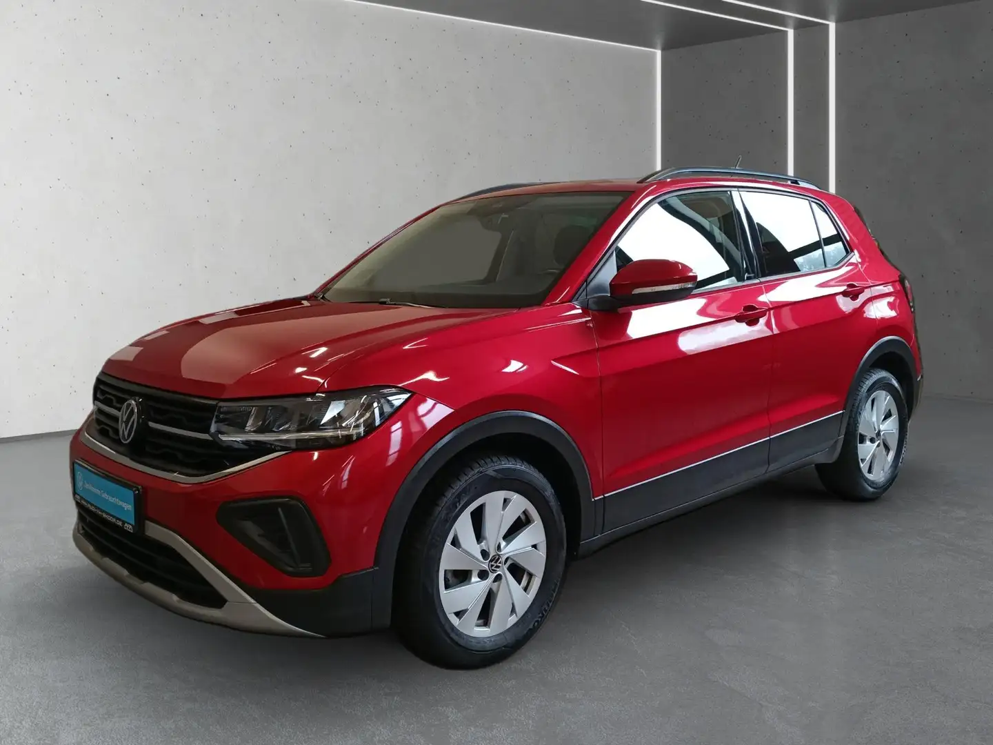 Volkswagen T-Cross 1.0 TSI LIFE DSG LED*ACC*SHZ*App-Connect Rood - 2