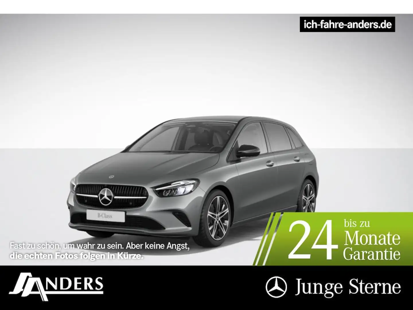 Mercedes-Benz B 200 Progressive+AHK+Burmester+SHZ+PDC+Night Grey - 1