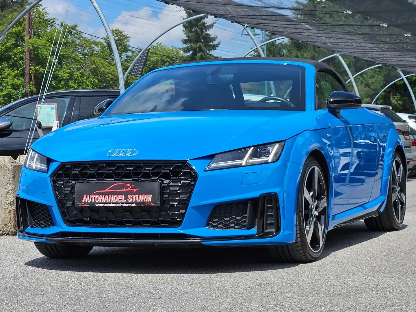 Audi TT Roadster 40 TFSI S-line Competition S-tronic  Blauw - 1