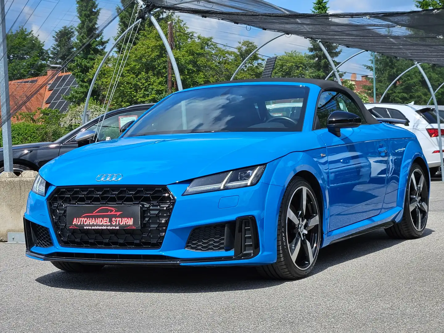 Audi TT Roadster 40 TFSI S-line Competition S-tronic  Blauw - 2