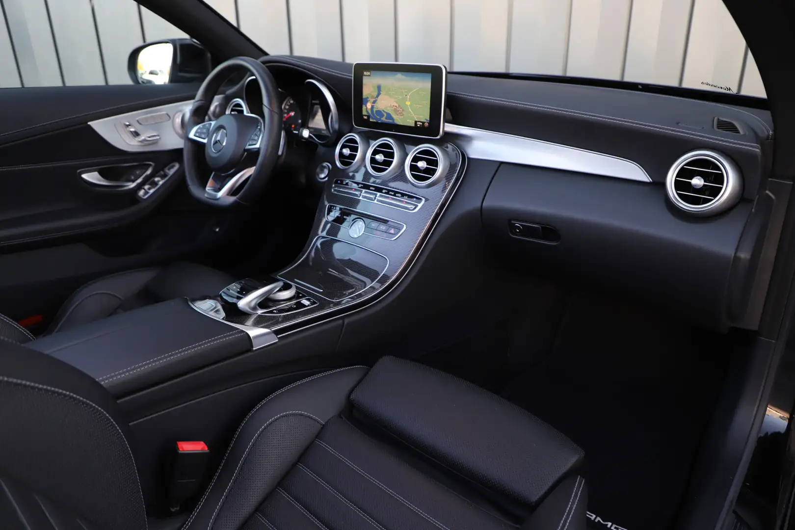 Mercedes-Benz C 200 Cabrio AMG Aut9 | 184PK | Memory | Burmester | Car Noir - 2