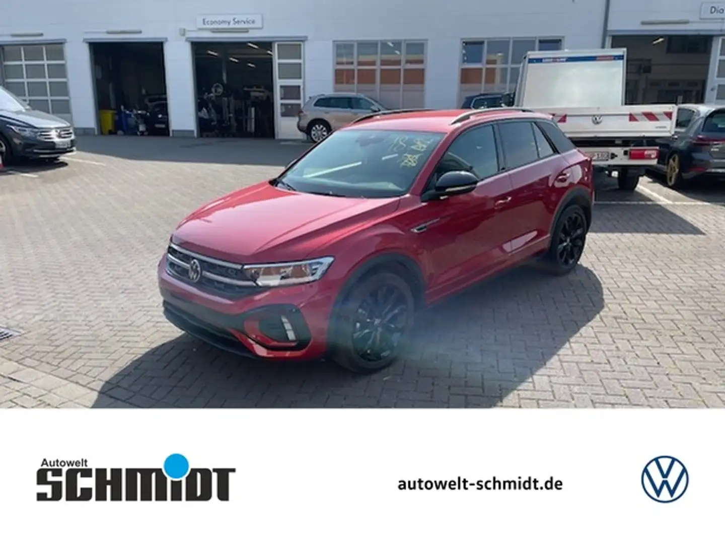 Volkswagen T-Roc 1.0TSi R-Line 18Zoll ACC NaviMedia IQ-Light Rojo - 1