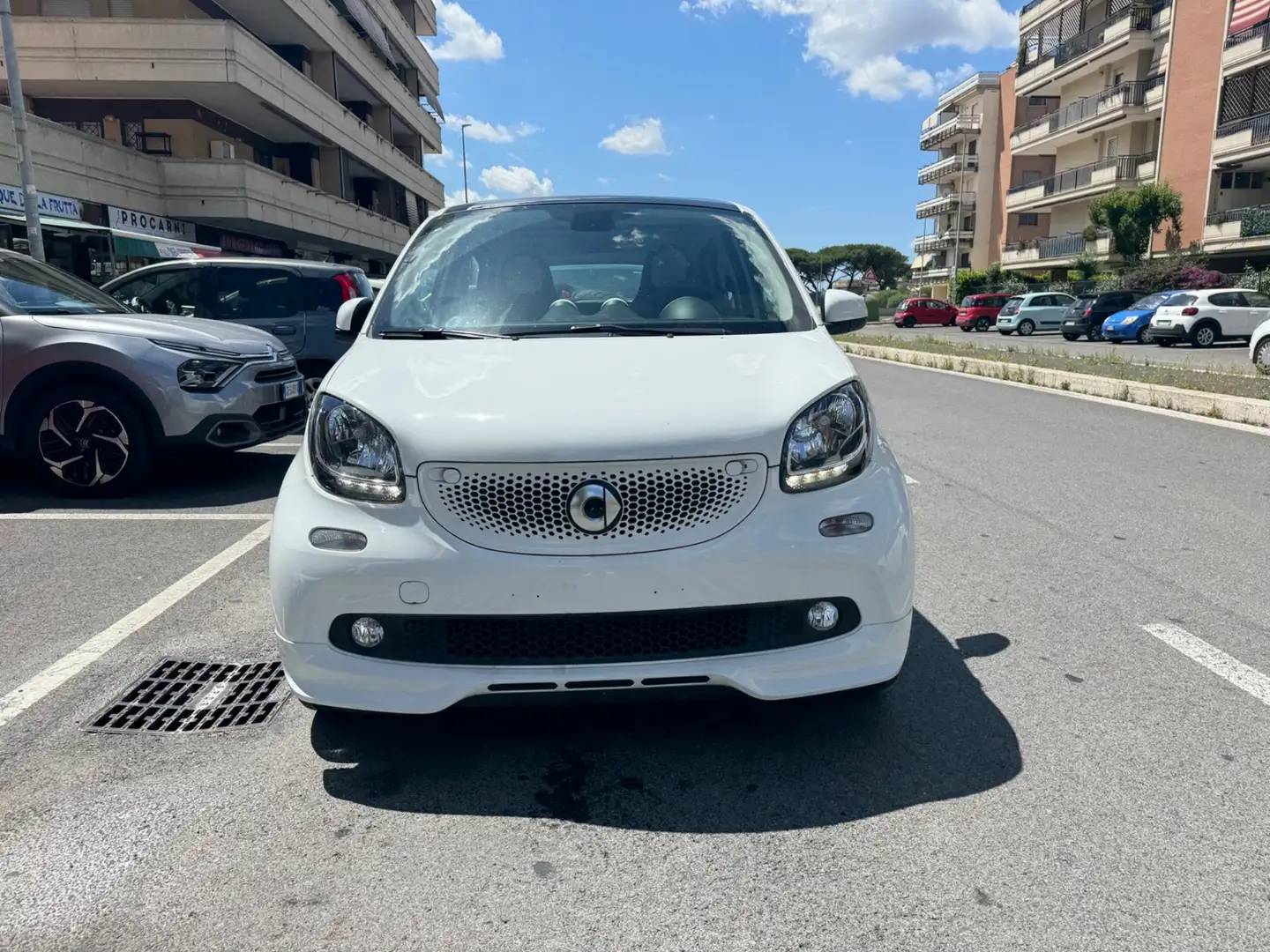 smart forFour BRABUS 0.9 Turbo twinamic LED NAVI PANORAMA PACK B Bianco - 1