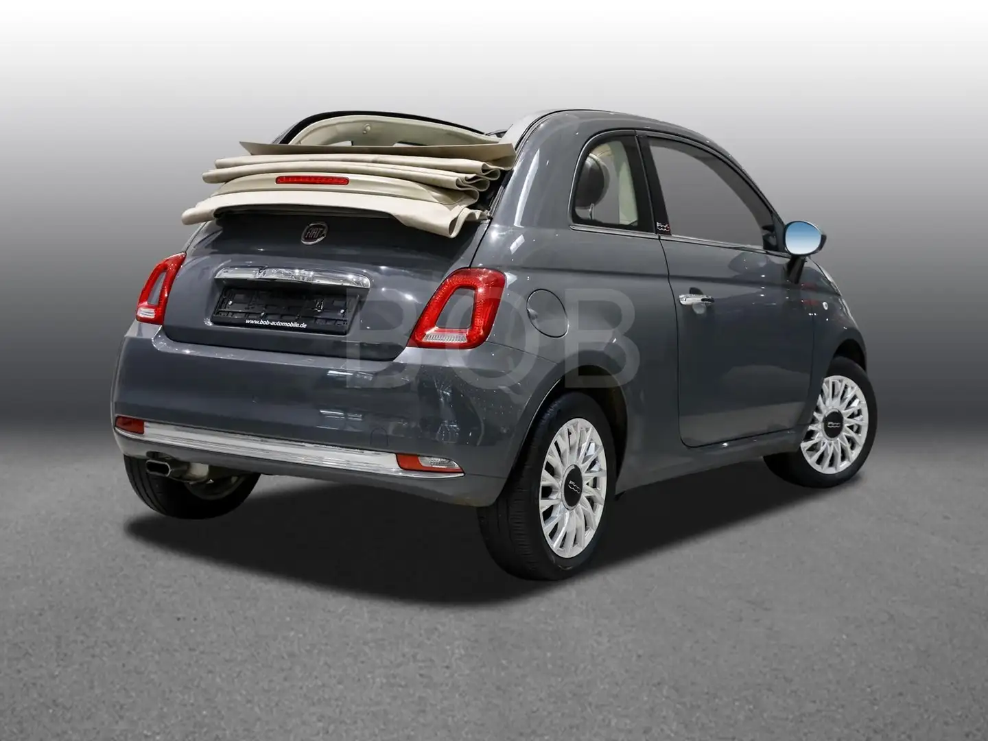 Fiat 500 C 1.2 NAVI KLIMA LM BT FALTDACH PDC ZV DAB Gri - 2