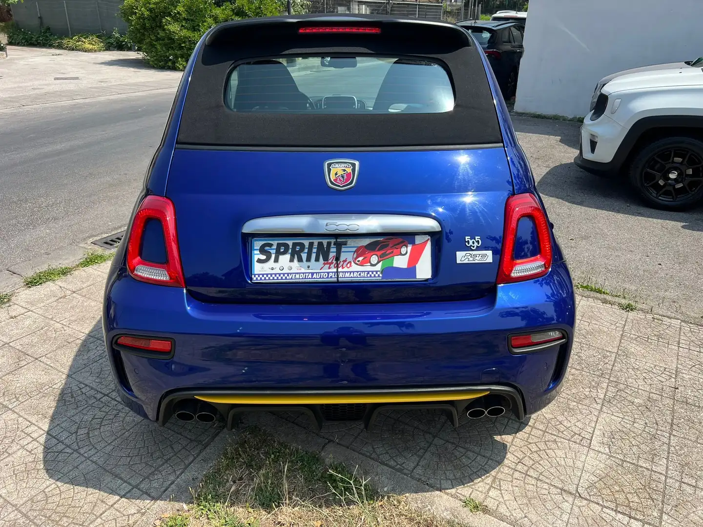 Abarth 595C 1.4 t-jet Pista 160cv SABLET SCARICO MONZA Blu/Azzurro - 2