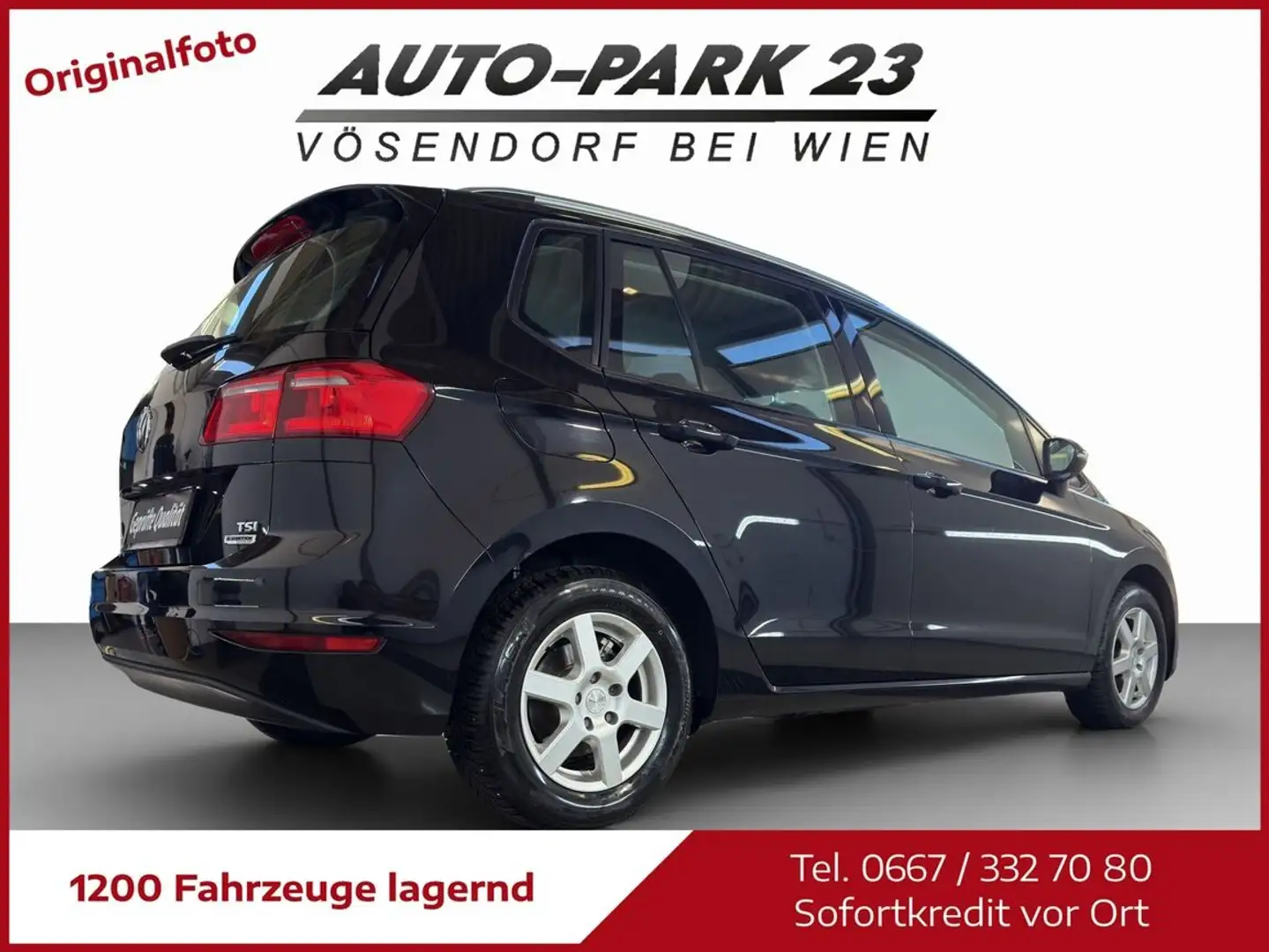 Volkswagen Golf Sportsvan GOLF 7 BMT 1,2 TSI**SPORTSVAN**NUR 79.000KM**MO... Schwarz - 2