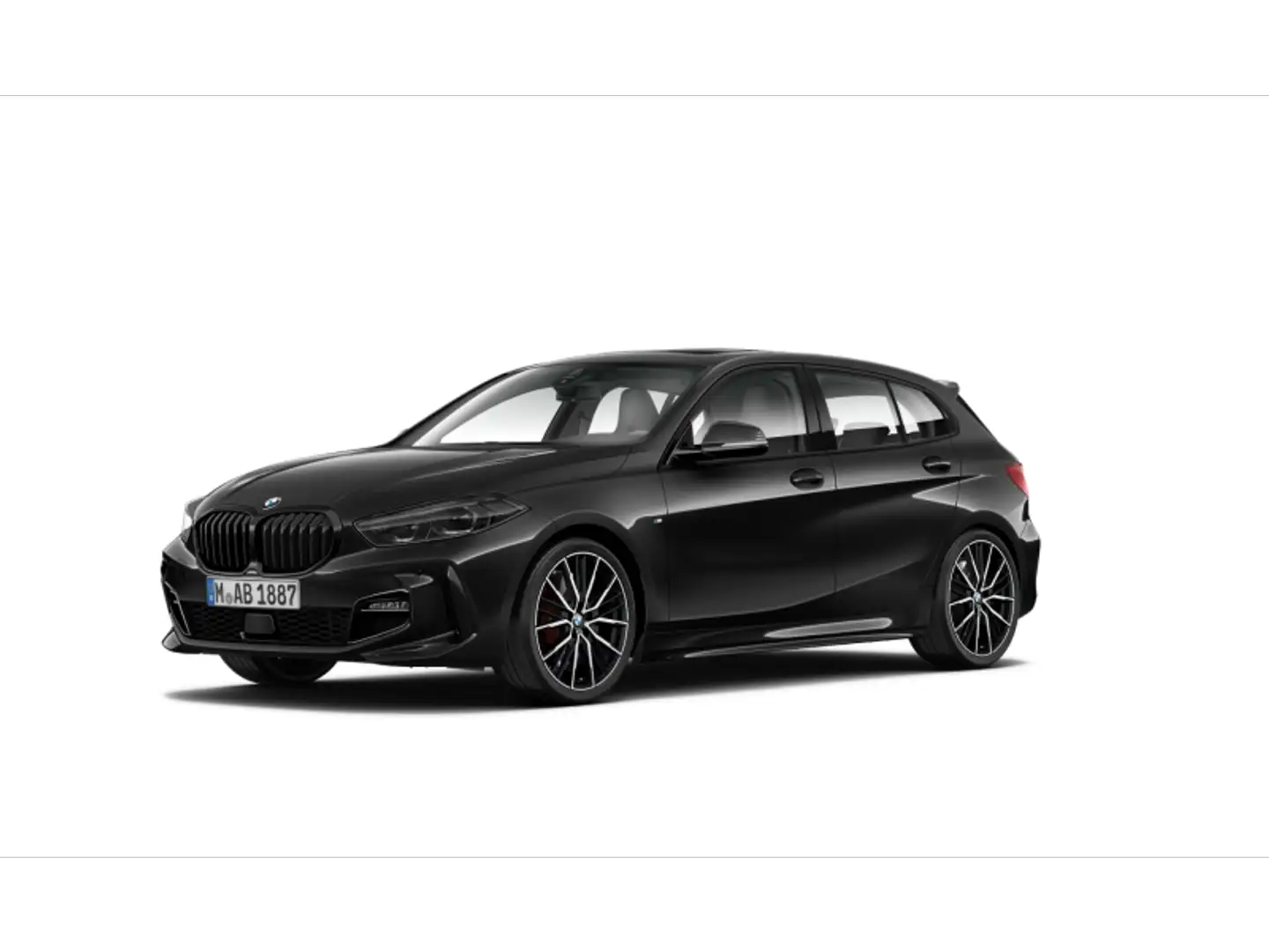 BMW 120 120i Model M Sport PRO Noir - 1