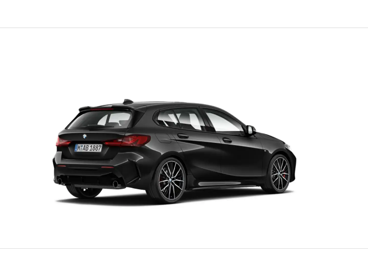 BMW 120 120i Model M Sport PRO Noir - 2