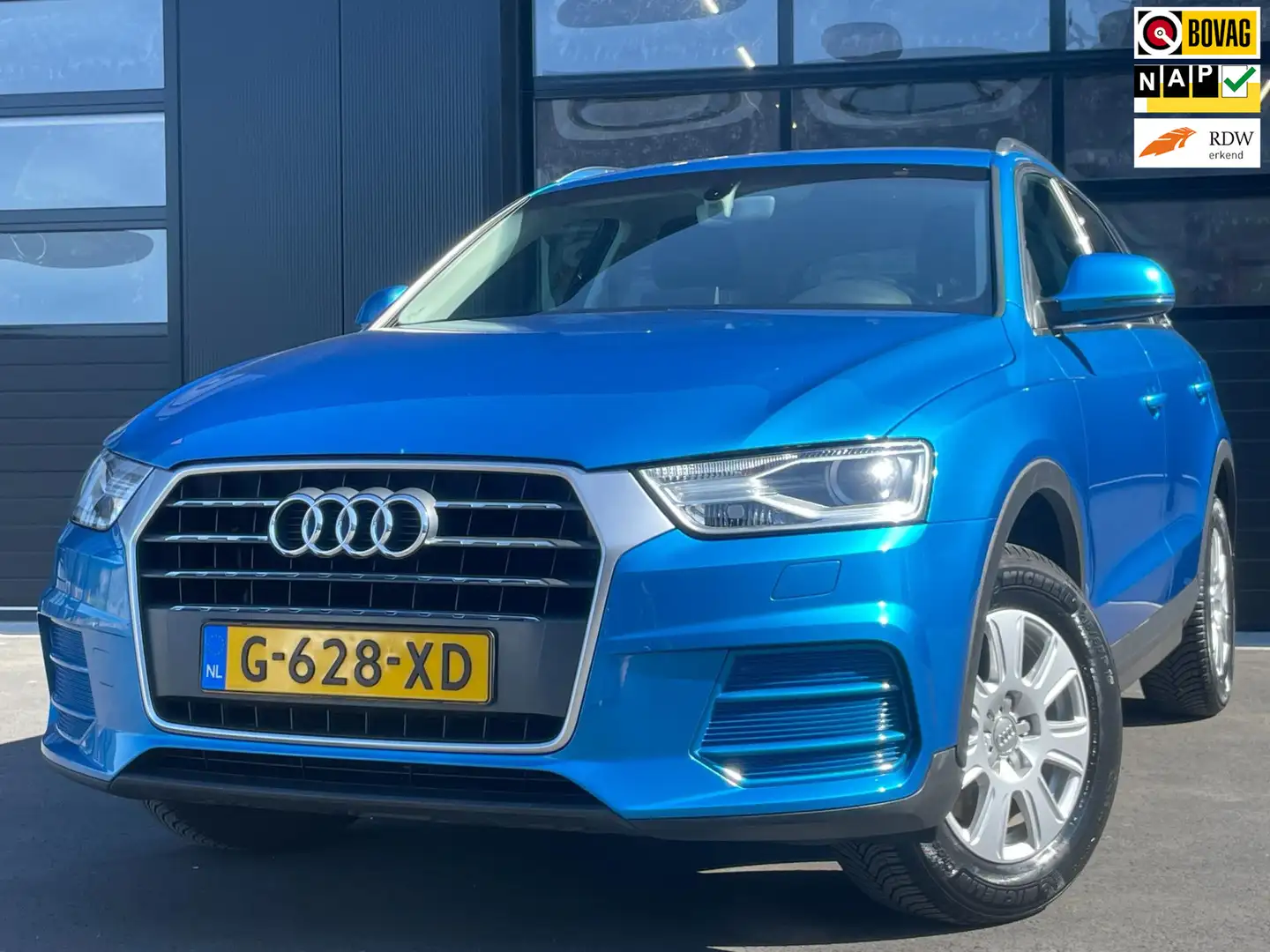 Audi Q3 1.4 TFSI CoD Design |150PK|NAVI|AIRCO|LMV|ELEK. RA Blu/Azzurro - 1