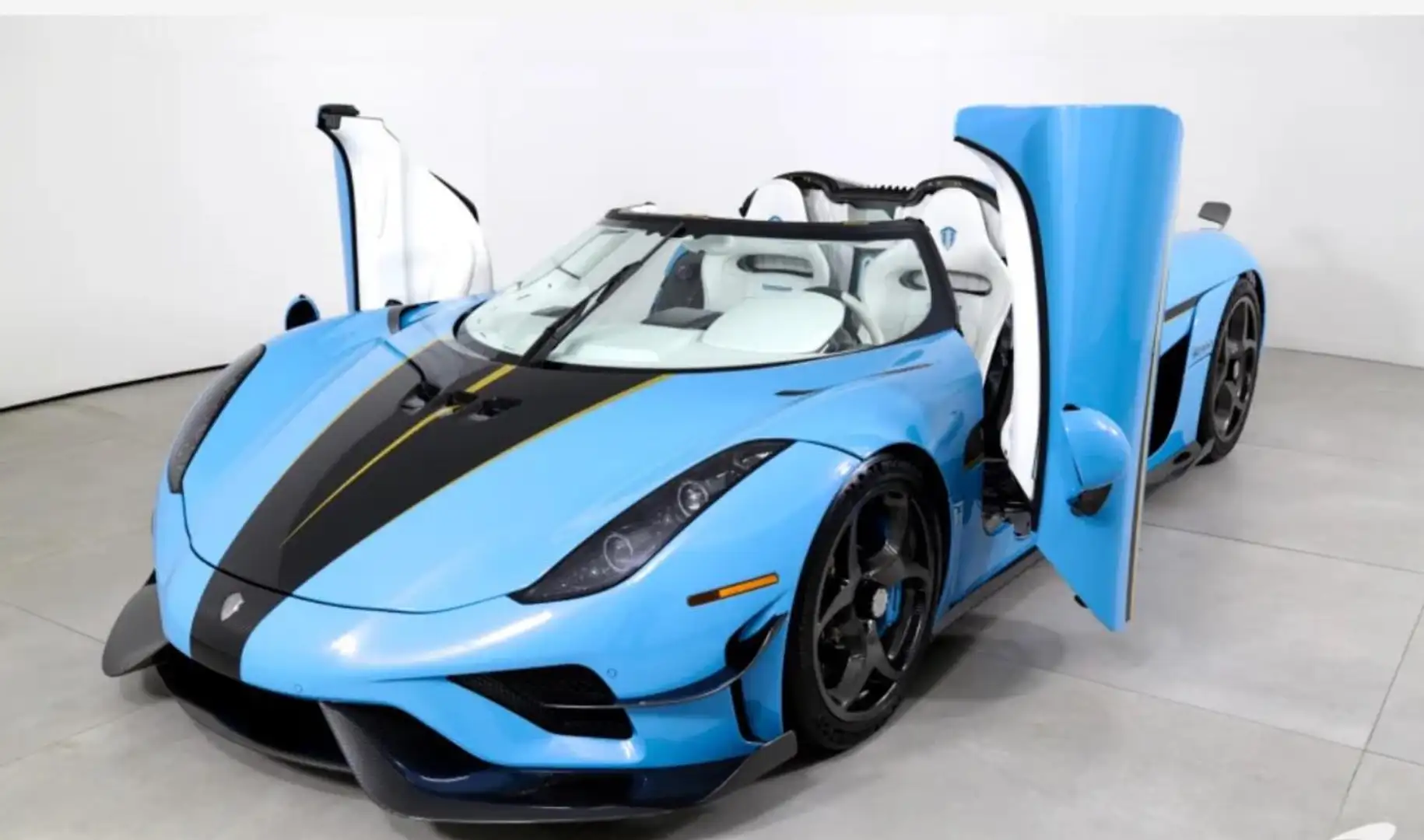 Koenigsegg Regera REGERA 5.0 V8 1500HP "1 OF 80" Blau - 1