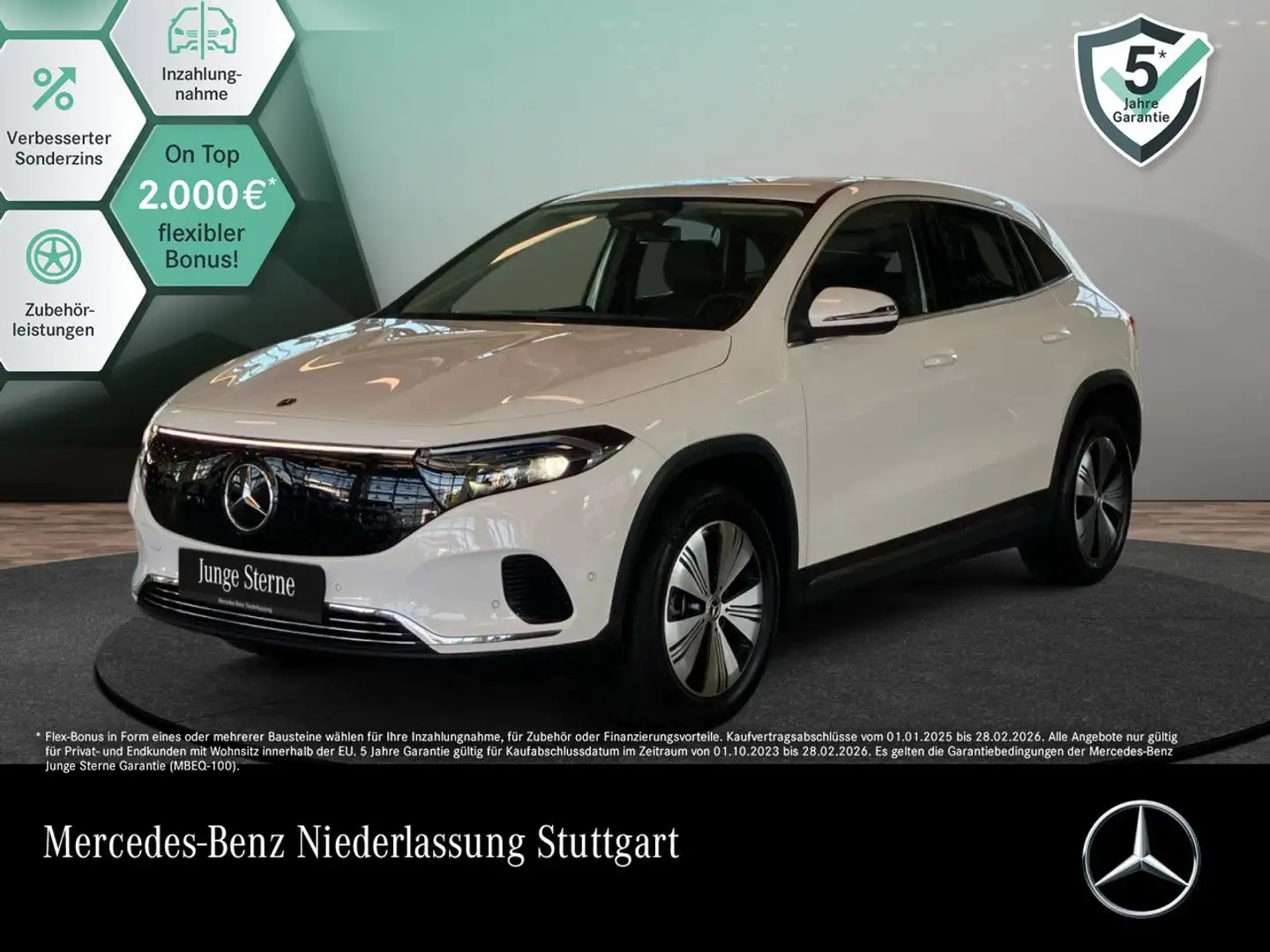 Mercedes-Benz EQA 250 PROG+ADVANCED+AHK+KAMERA+MEMORY+SPUR Weiß - 1