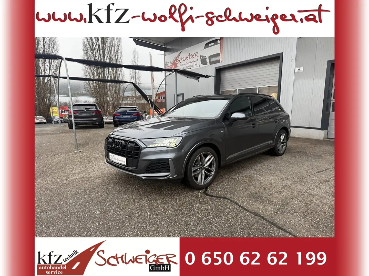 Audi Q7 50 TDI S-line quattro Tiptronic Grau - 1