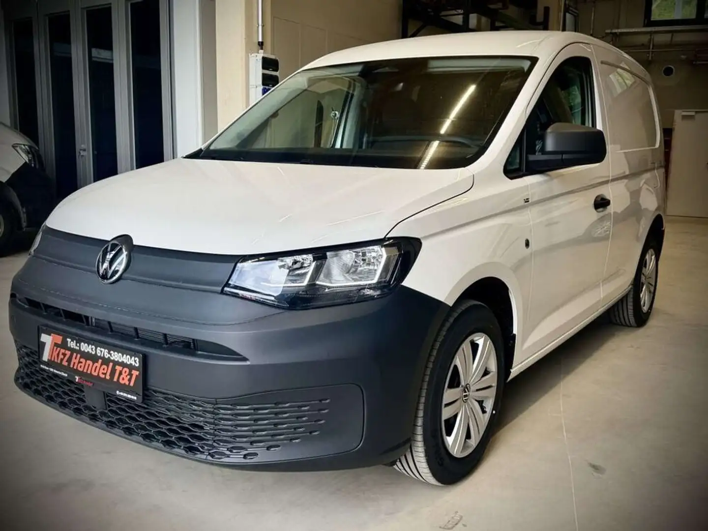 Volkswagen Caddy Cargo 2,0 TDI "VERKAUFT" Weiß - 2