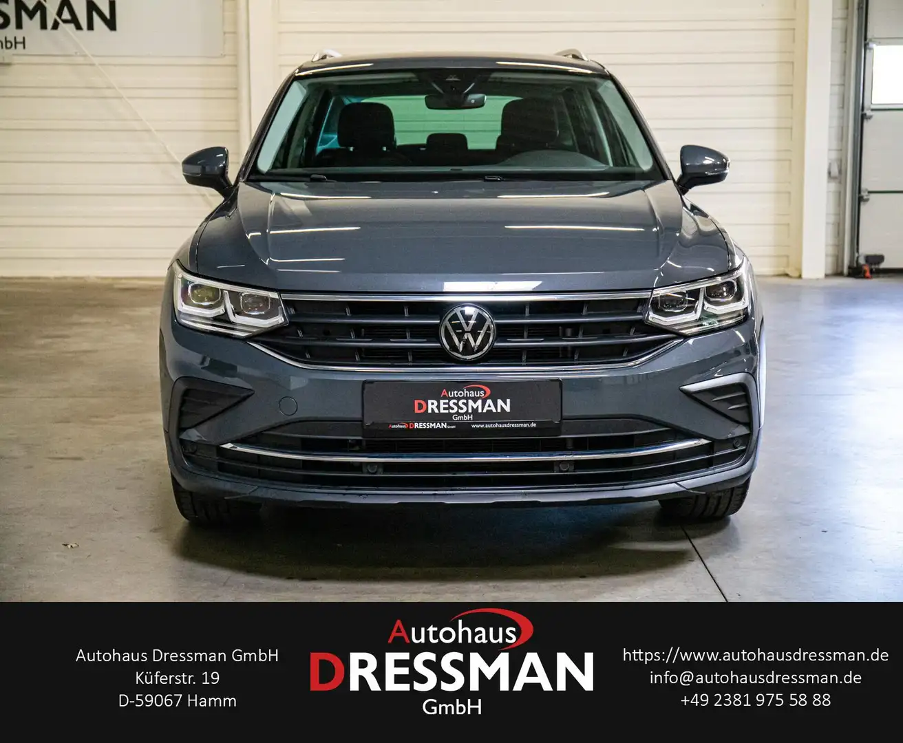 Volkswagen Tiguan DSG 1.5TSI LIFE AHK VIRTUAL MATRIX KAMERA Grau - 2