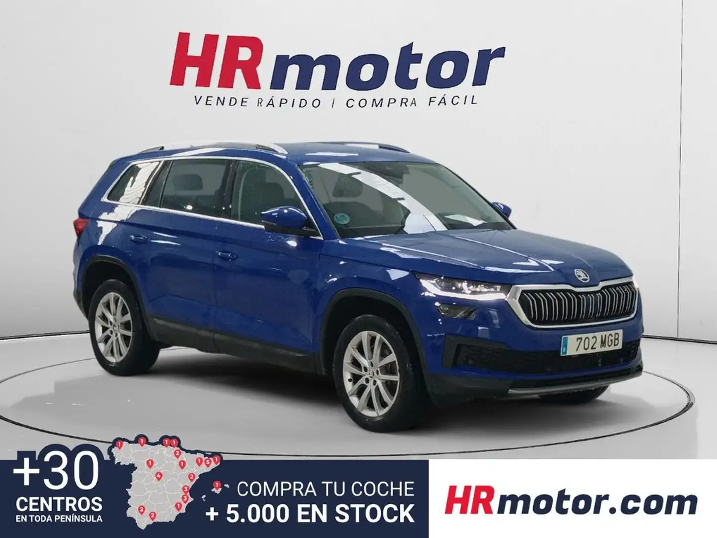 Skoda Kodiaq Style 4x4 Bleu - 1