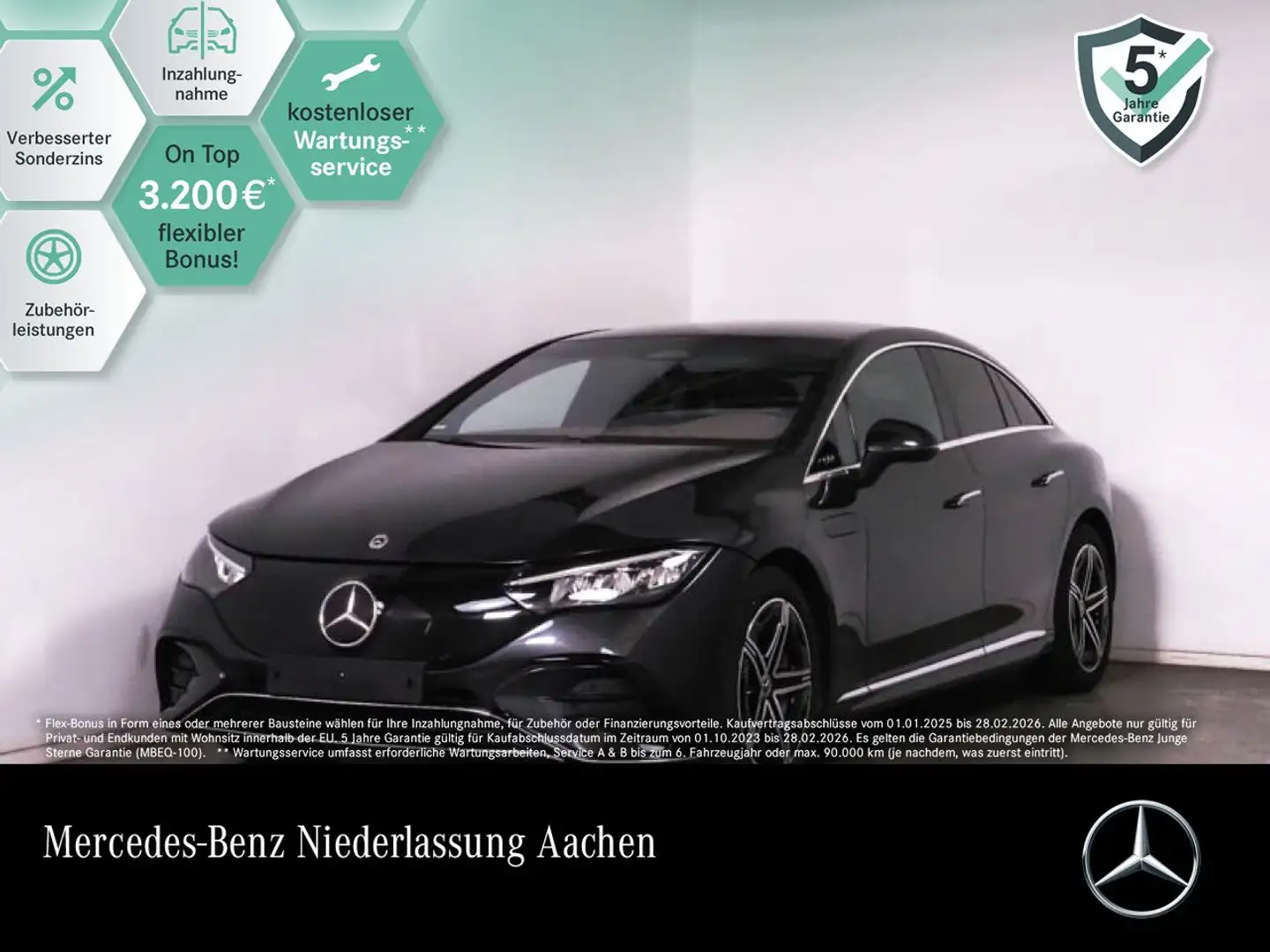 Mercedes-Benz EQE 500 4MATIC AMG Airmat Distr. LED AHK Kamera Grigio - 1