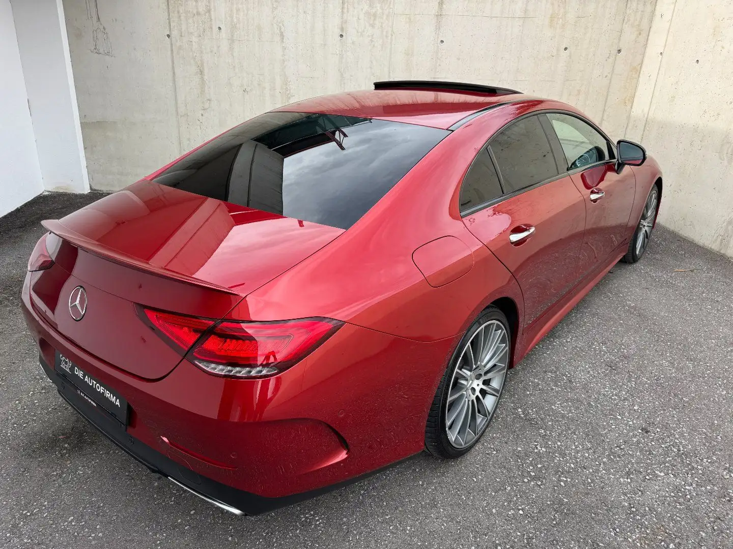 Mercedes-Benz CLS 350 d**AMG**4Matic**VOLLAUSSTATTUNG**PANO**BURMESTER** Rot - 2