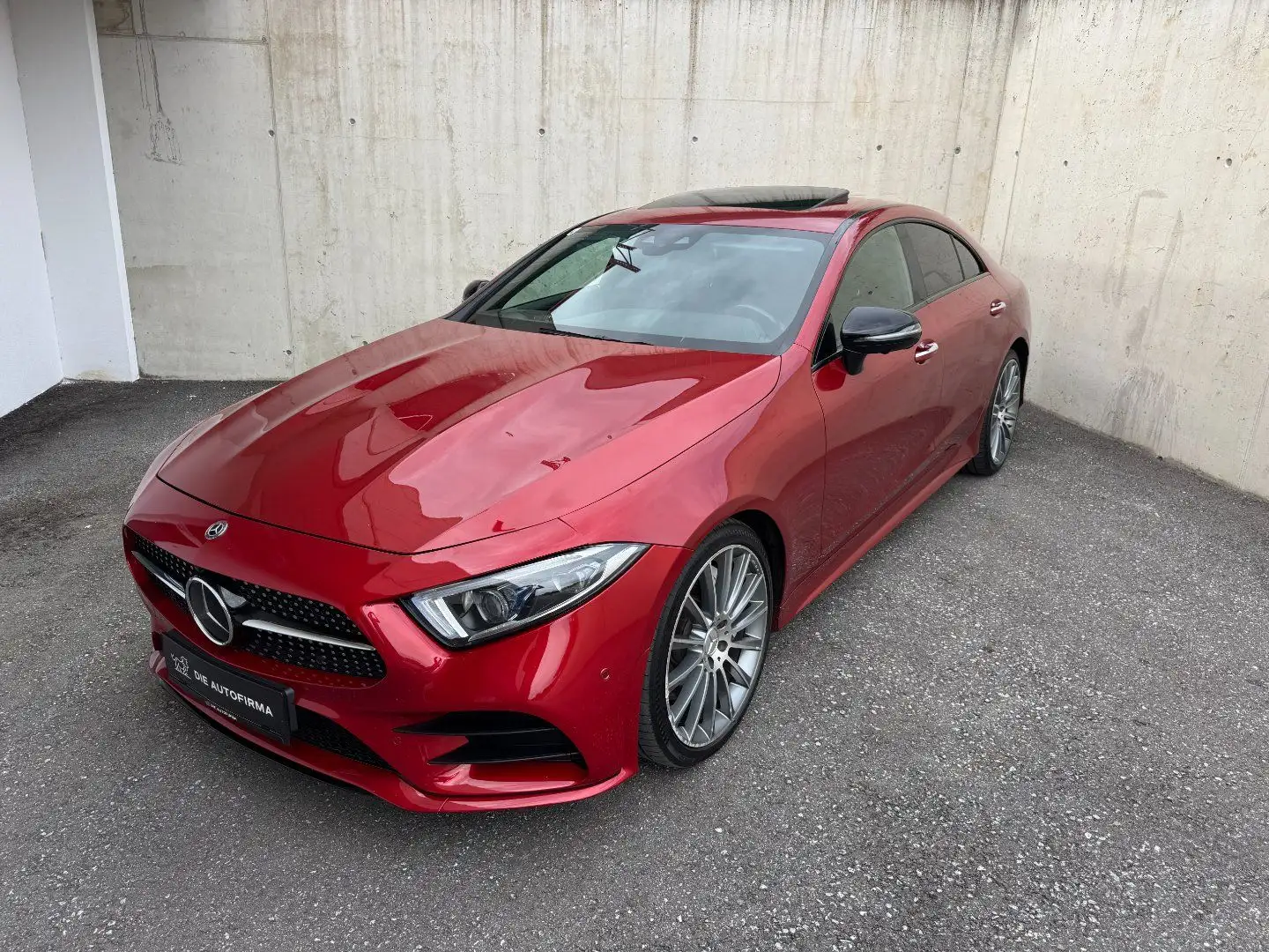 Mercedes-Benz CLS 350 d**AMG**4Matic**VOLLAUSSTATTUNG**PANO**BURMESTER** Rot - 1