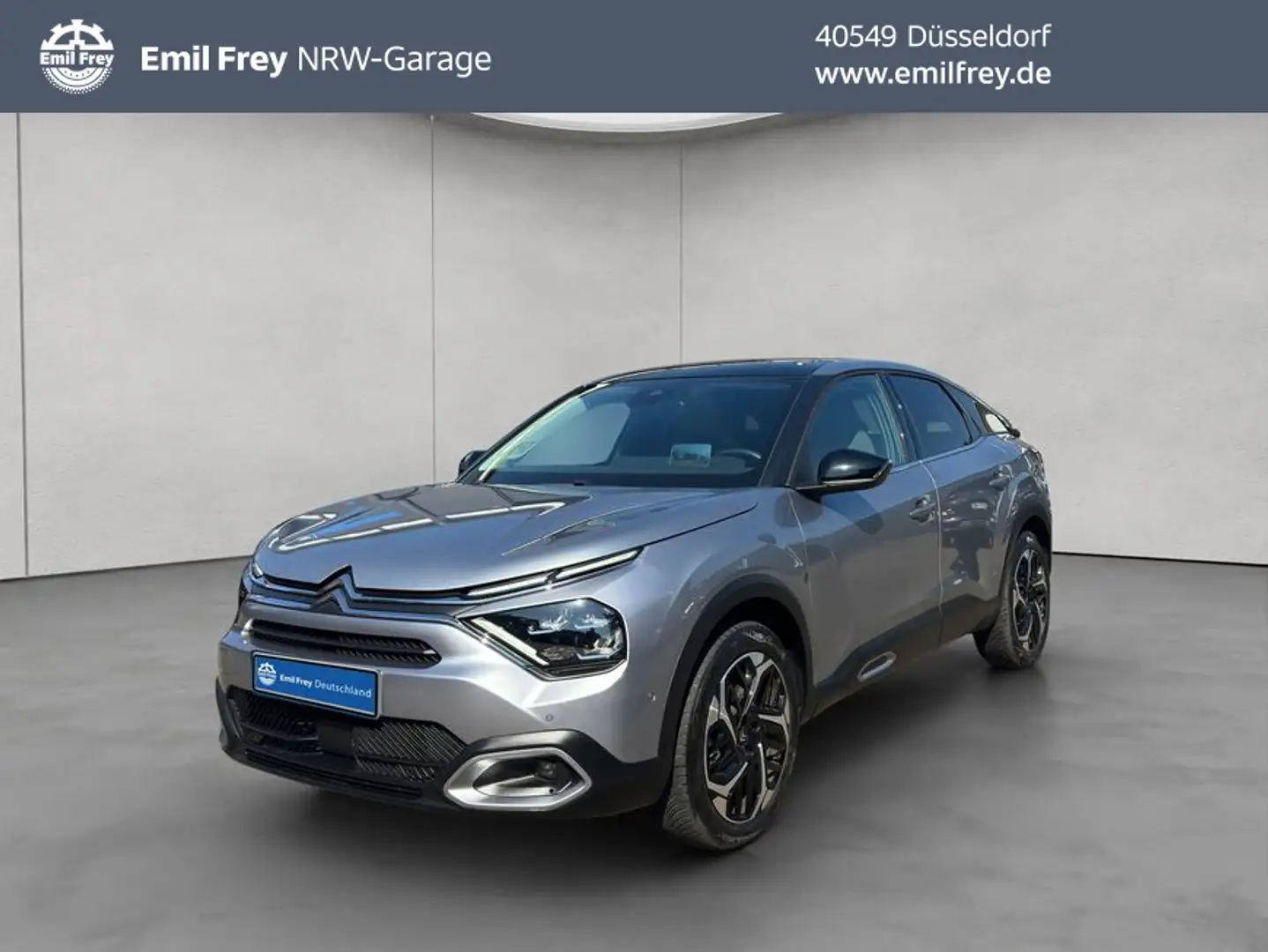 Citroen C4 PureTech 130 EAT8 SHINE NAVI+PANO+LED+HUD Gris - 1