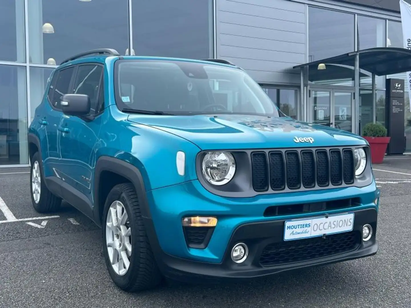 Jeep Renegade 1.0 GSE T3 120ch Quicksilver Winter Edition MY20 Blau - 2