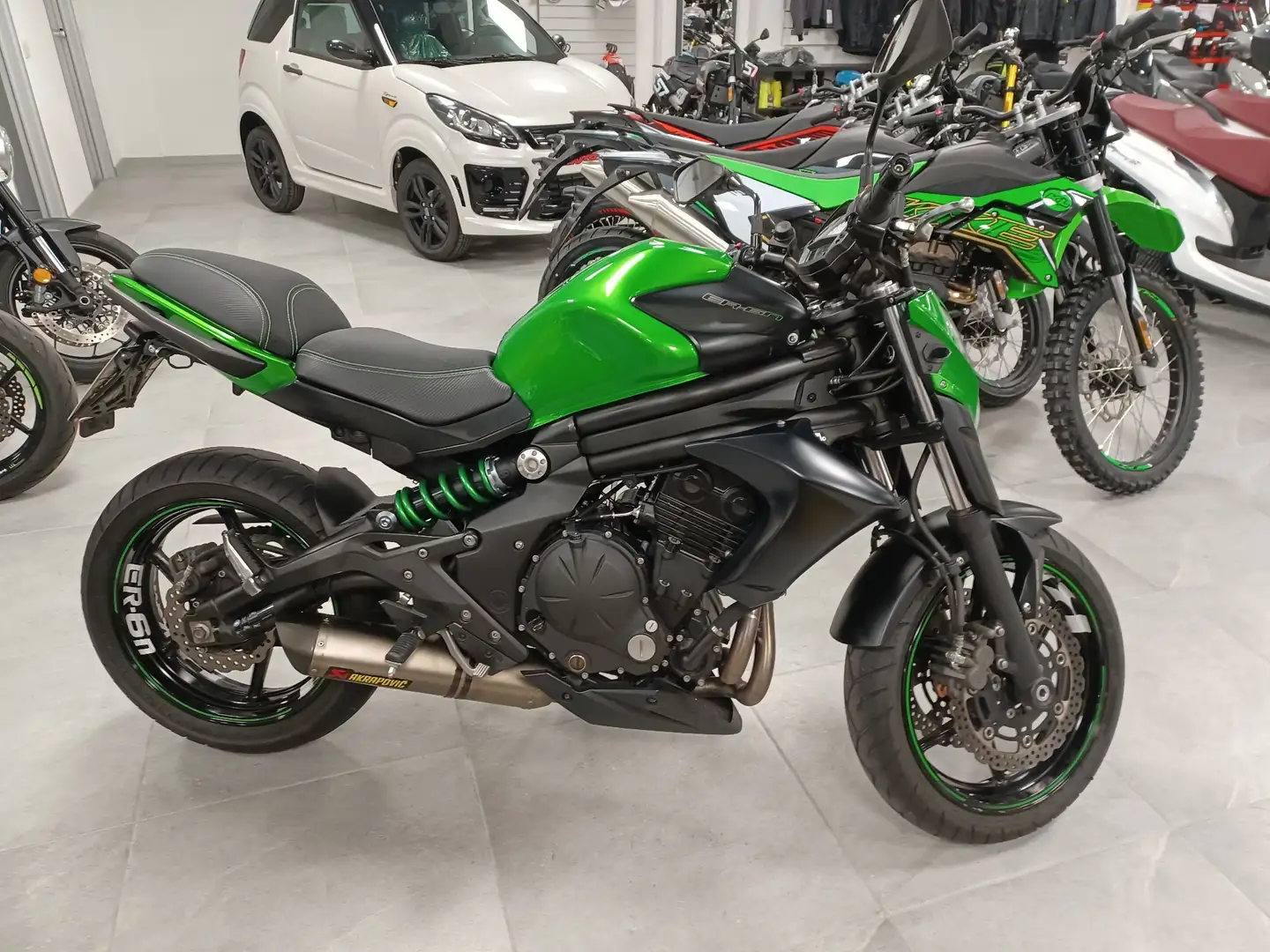 Kawasaki ER - 6 N Zelená - 2