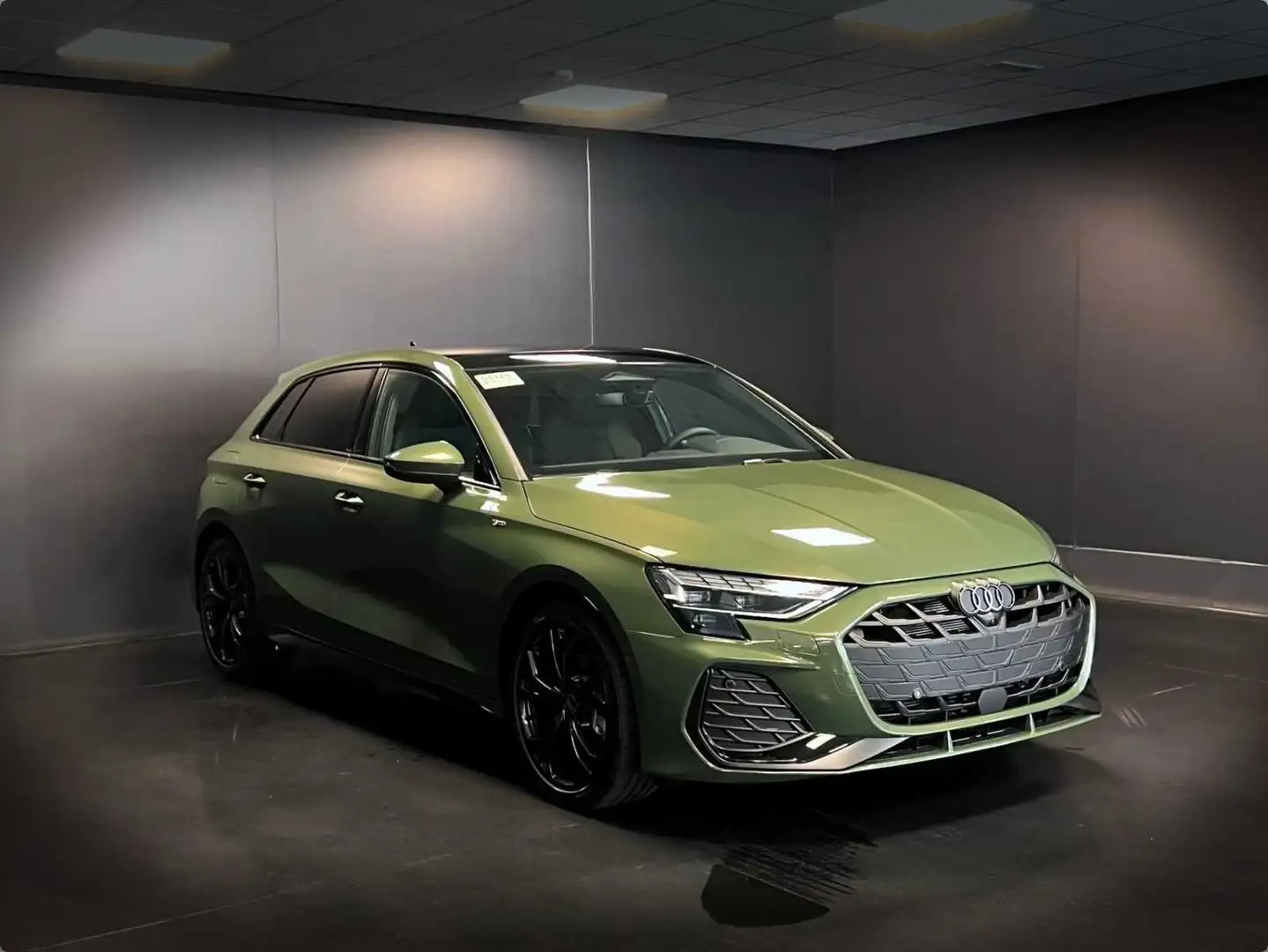 Audi A3 A3 Sportback 2.0 tdi S line edition 150cv s-tronic Verde - 2