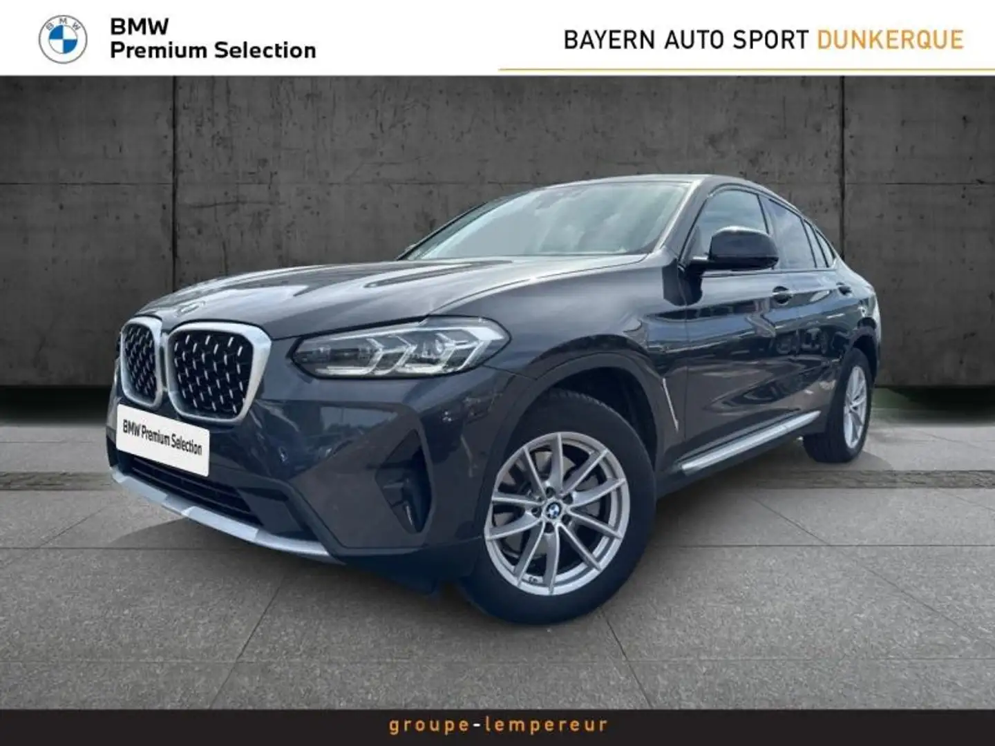 BMW X4 xDrive20d 190ch xLine Gris - 1