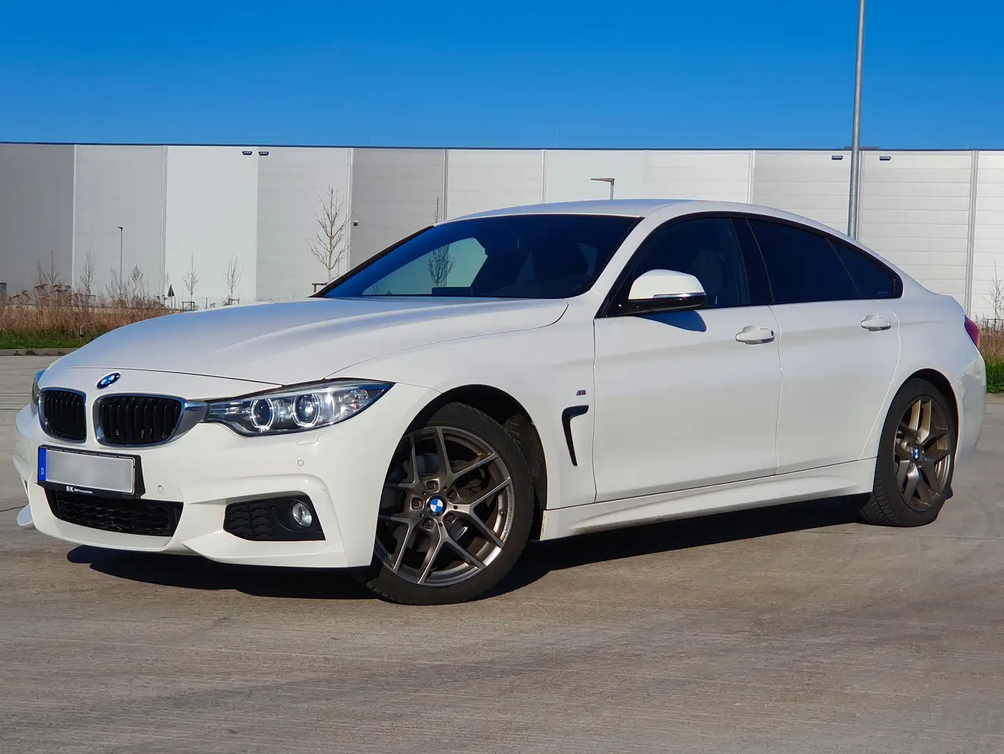 BMW 420 420d Gran Coupe Aut. M Sport Weiß - 1