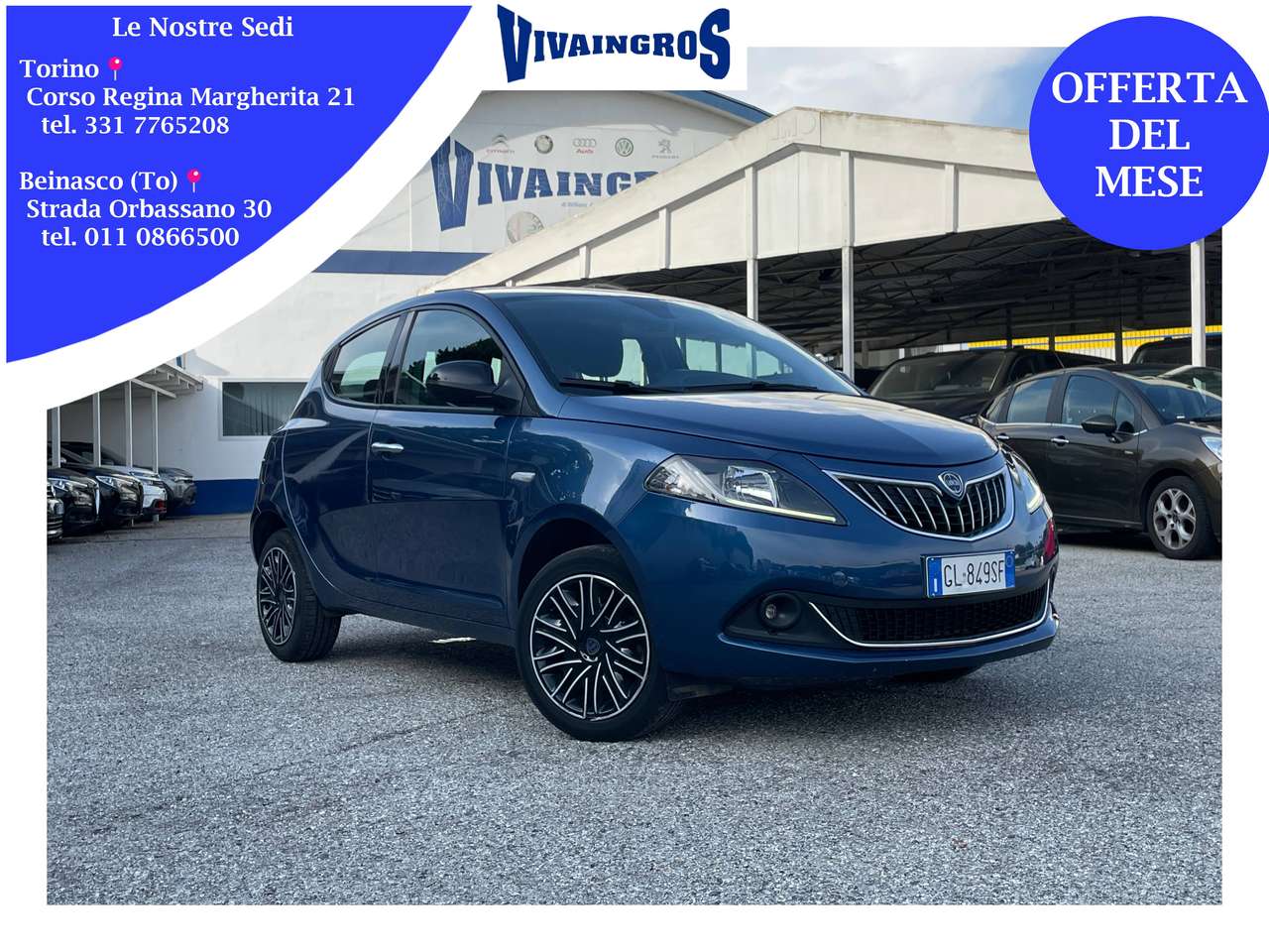 Lancia Ypsilon 1.0 Hybrid 70CV Gold