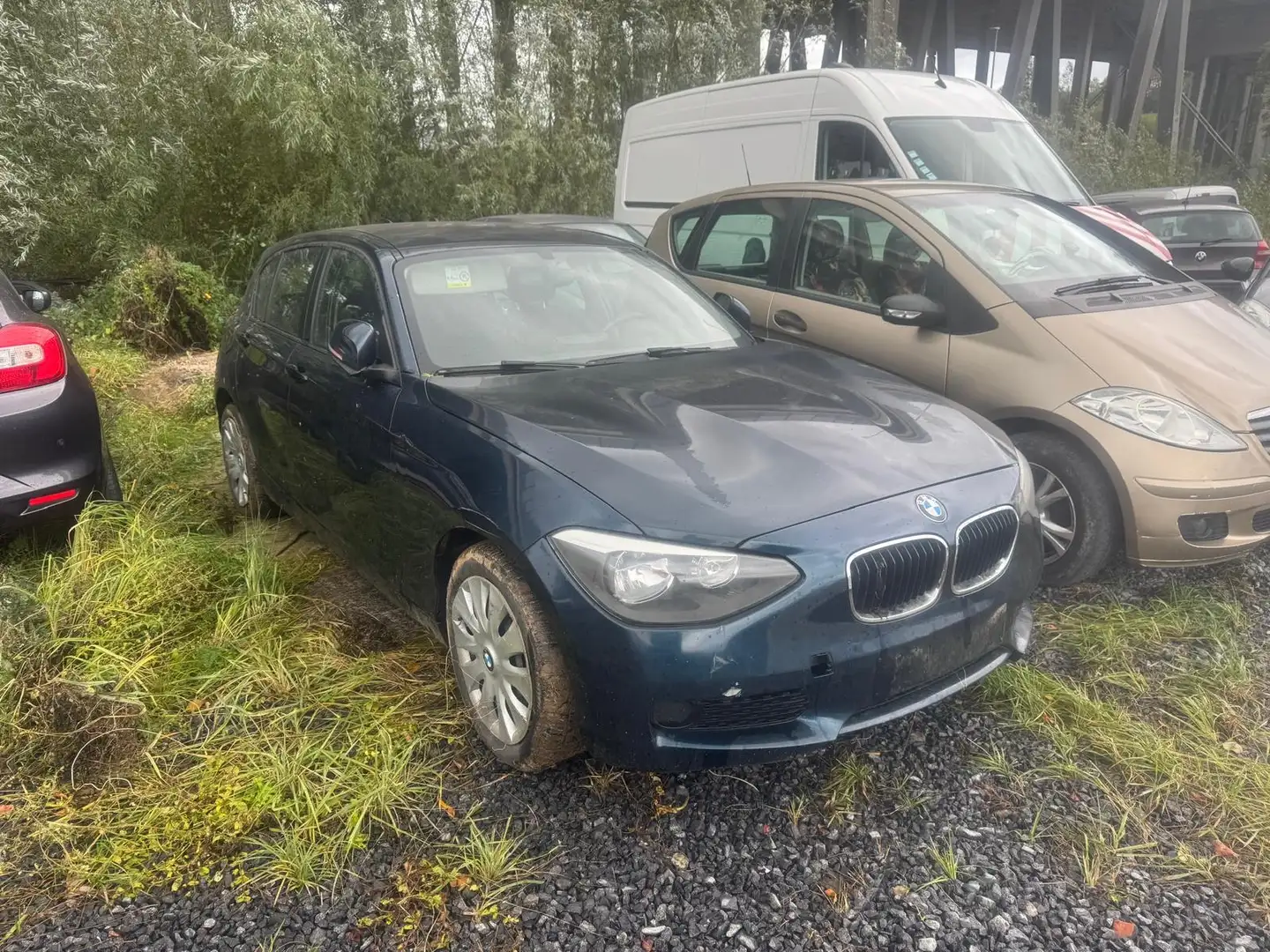 BMW 116 116 d Business Edition Blauw - 1