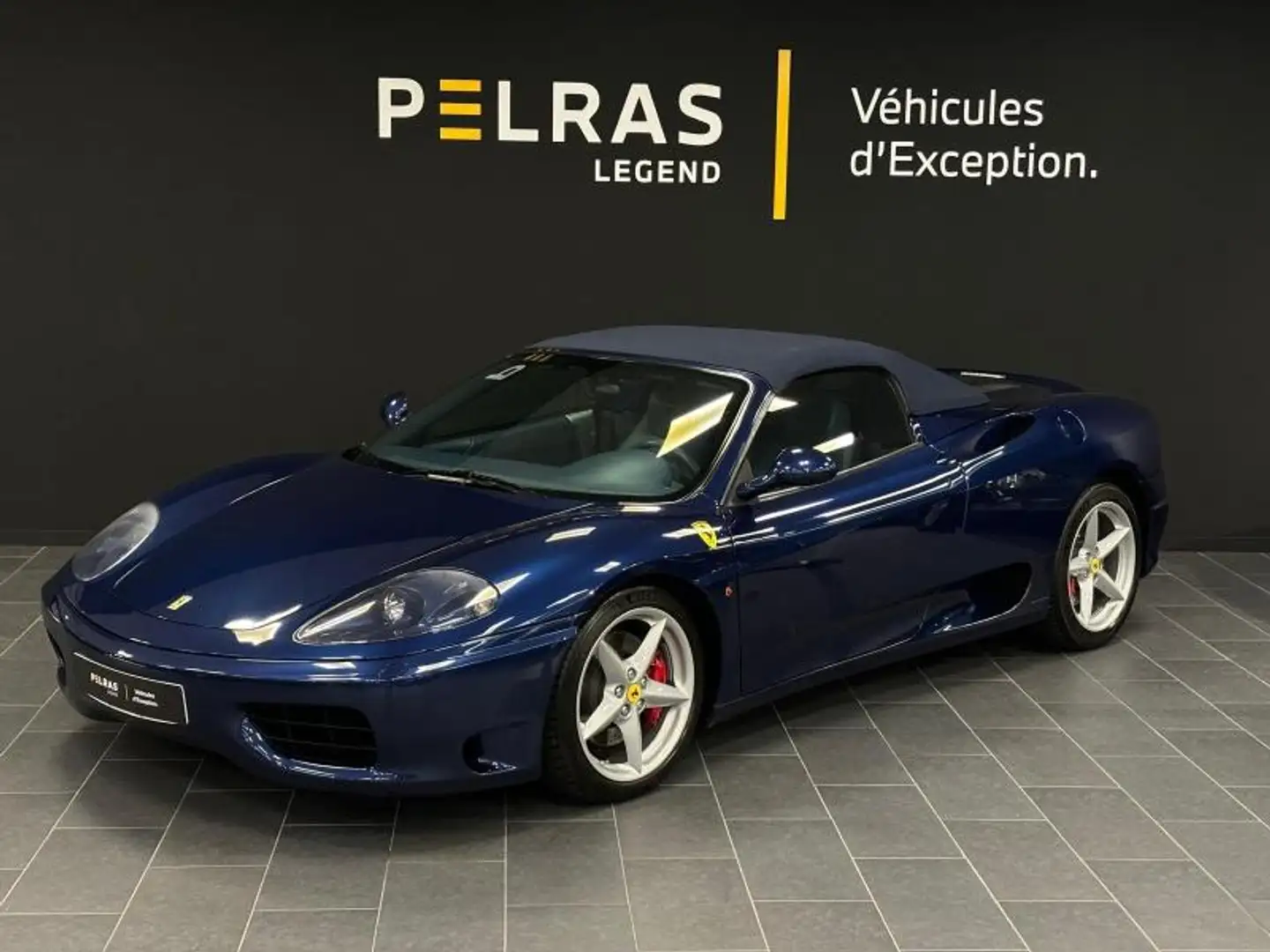 Ferrari 360 Spider F1 Bleu - 1
