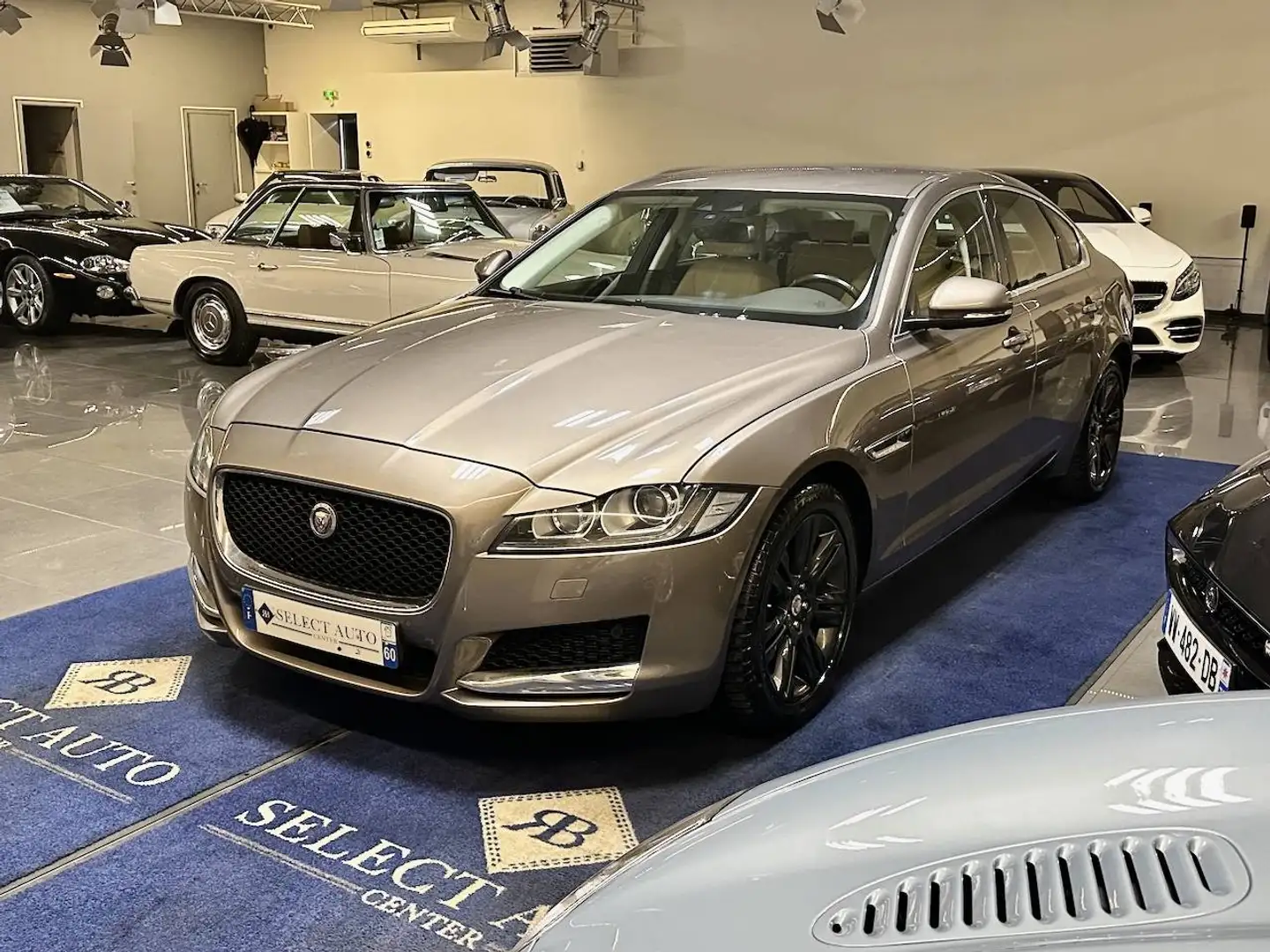 Jaguar XF II 2.0 d 180ch Prestige BVA MOTEUR NEUF Grigio - 1