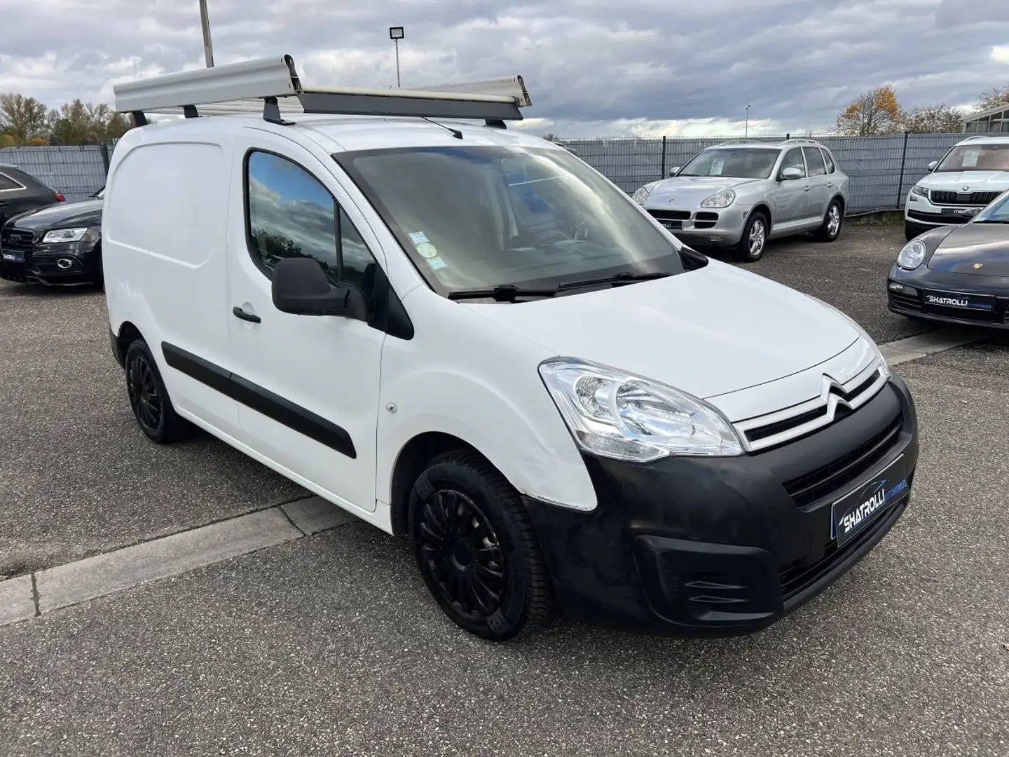 Citroen Berlingo Citroën II BHDI 75ch Galerie de Toit TVA 20% 7,500€ H.T. Blanc - 2