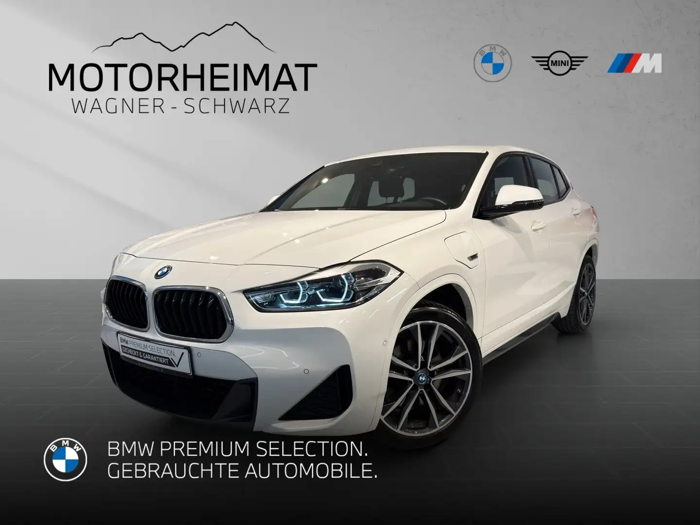 BMW X2 xDrive25e M Sport HiFi BusinessPaket Weiß - 1