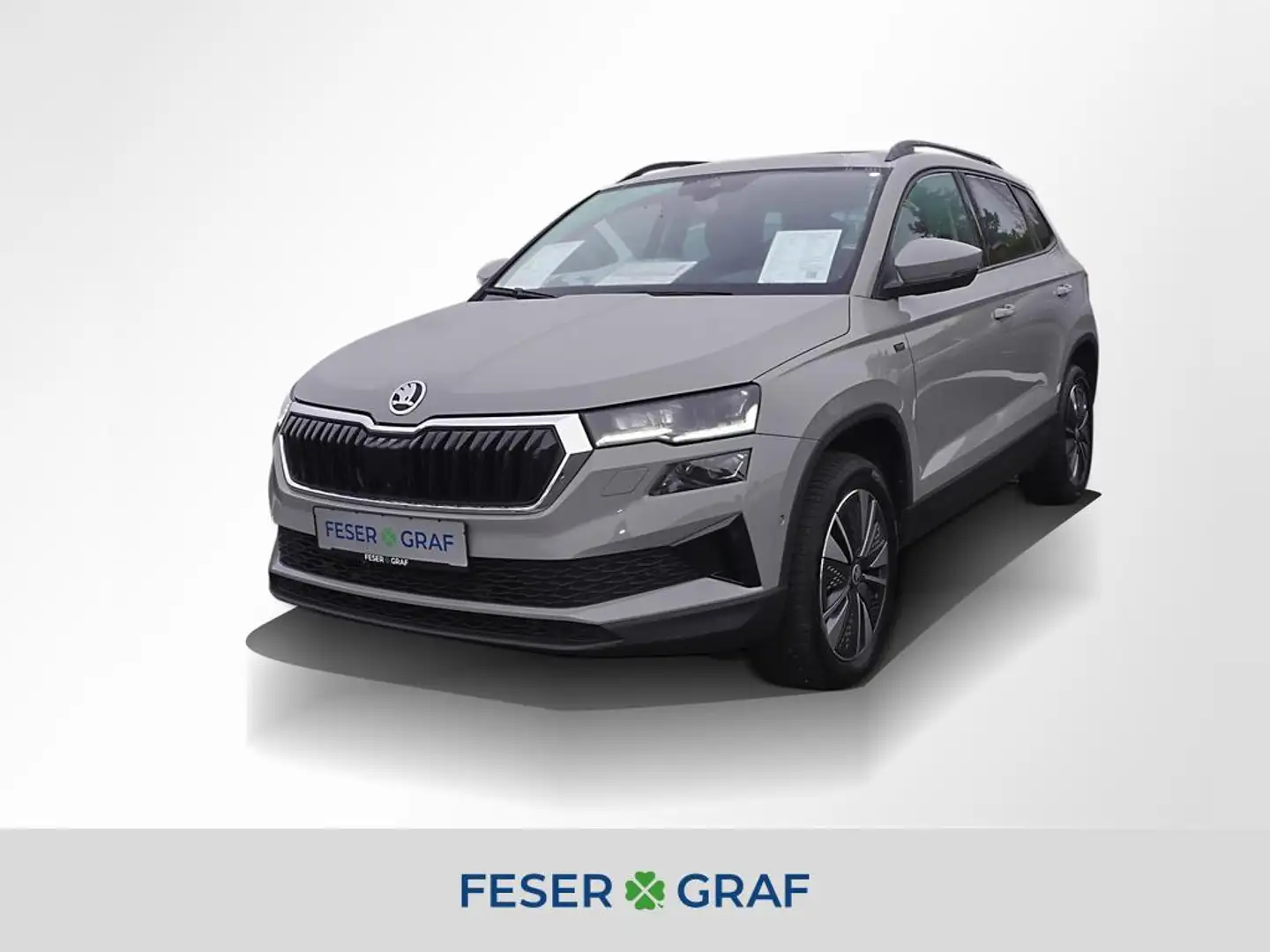 Skoda Karoq 1.5 TSI Tour DSG 360° AHK Matrix Navi Pano Grau - 1
