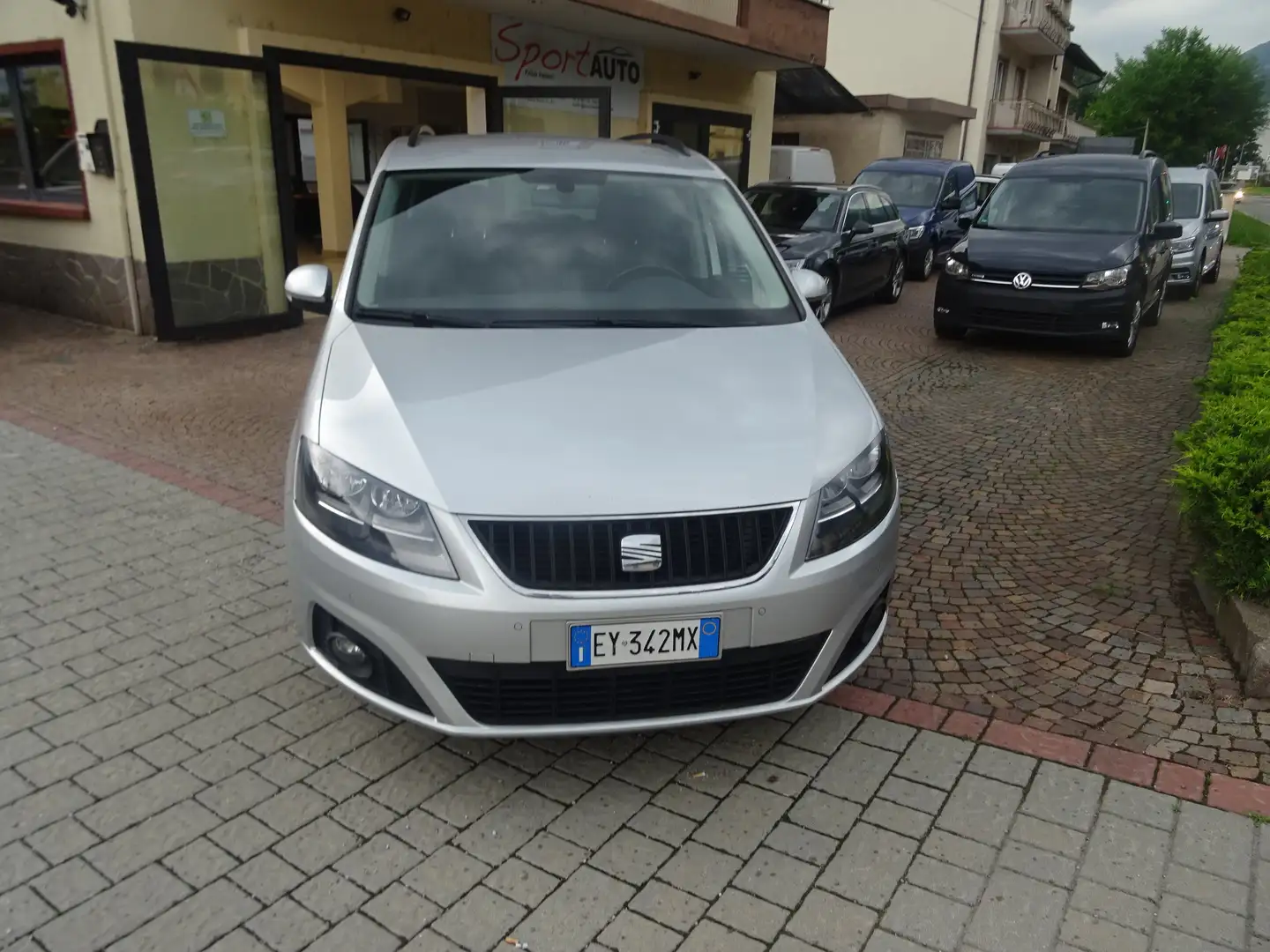 SEAT Alhambra Alhambra 2.0 tdi cr I-Tech dsg Zilver - 1