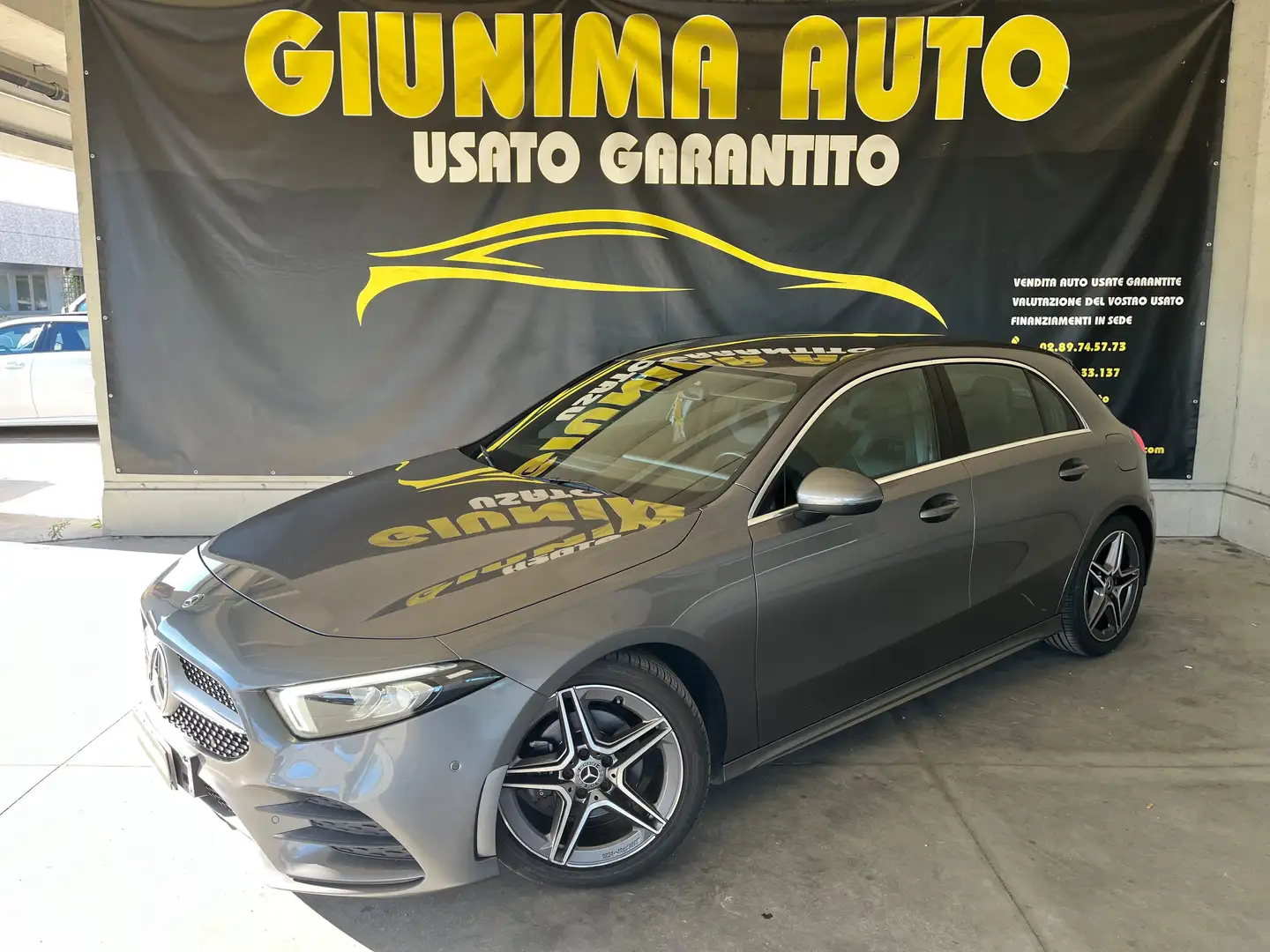 Mercedes-Benz A 200 Premium auto Gris - 1