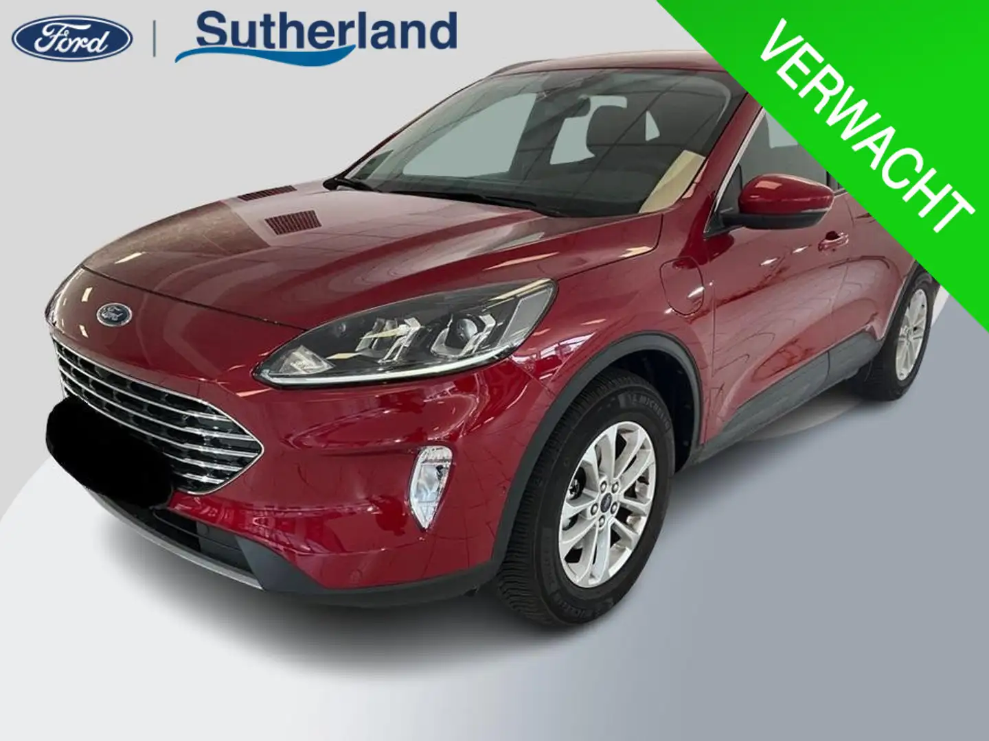 Ford Kuga 2.5 PHEV Titanium | Weg/Uitklapbare Trekhaak (Elek Rosso - 1