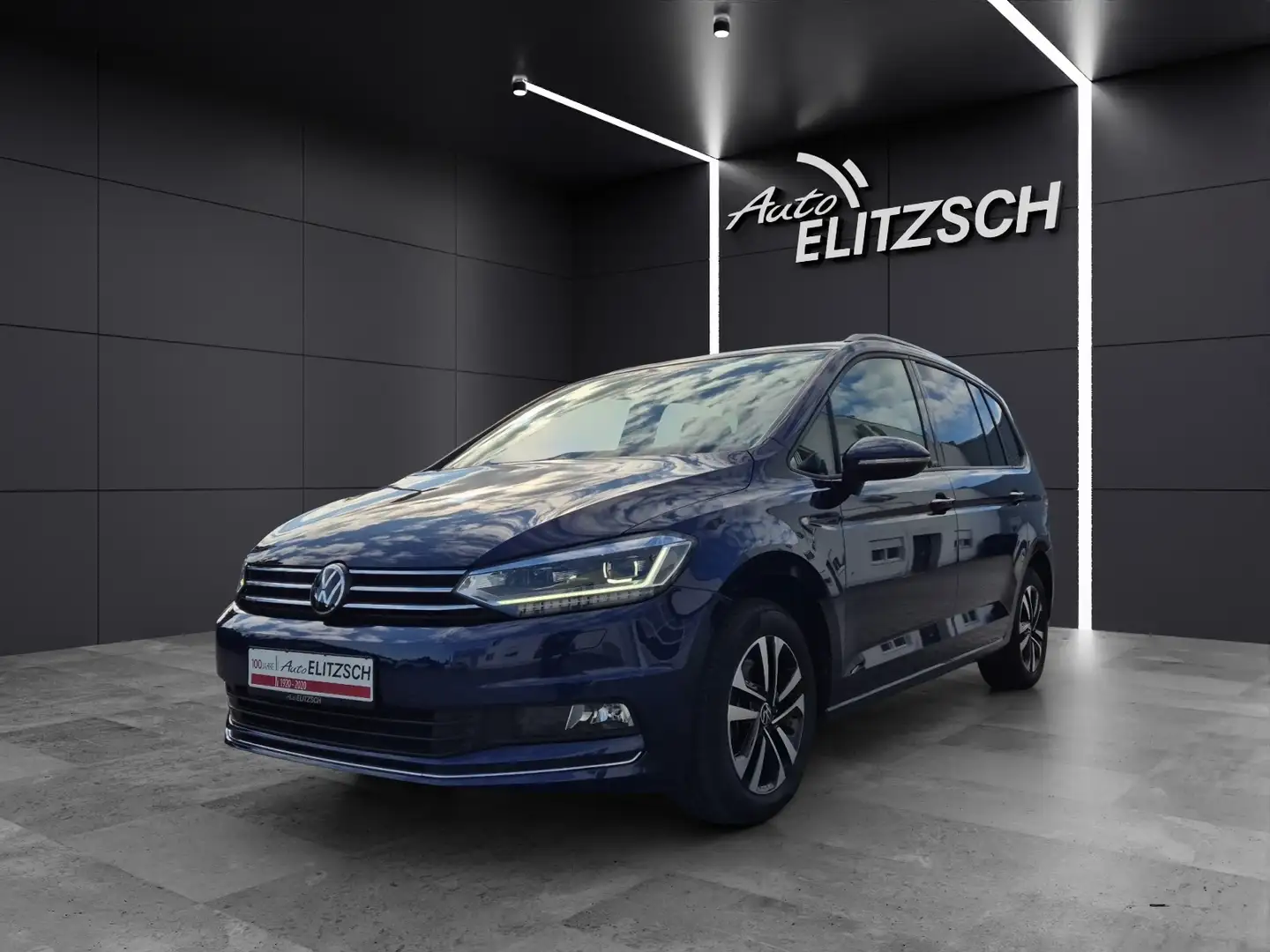 Volkswagen Touran TSI United LED Navi ACC RFK SH Blau - 2