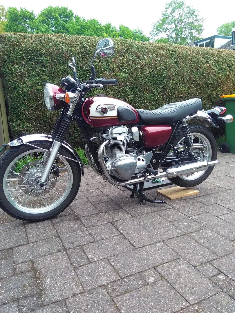 Kawasaki W 800 Rood - 2